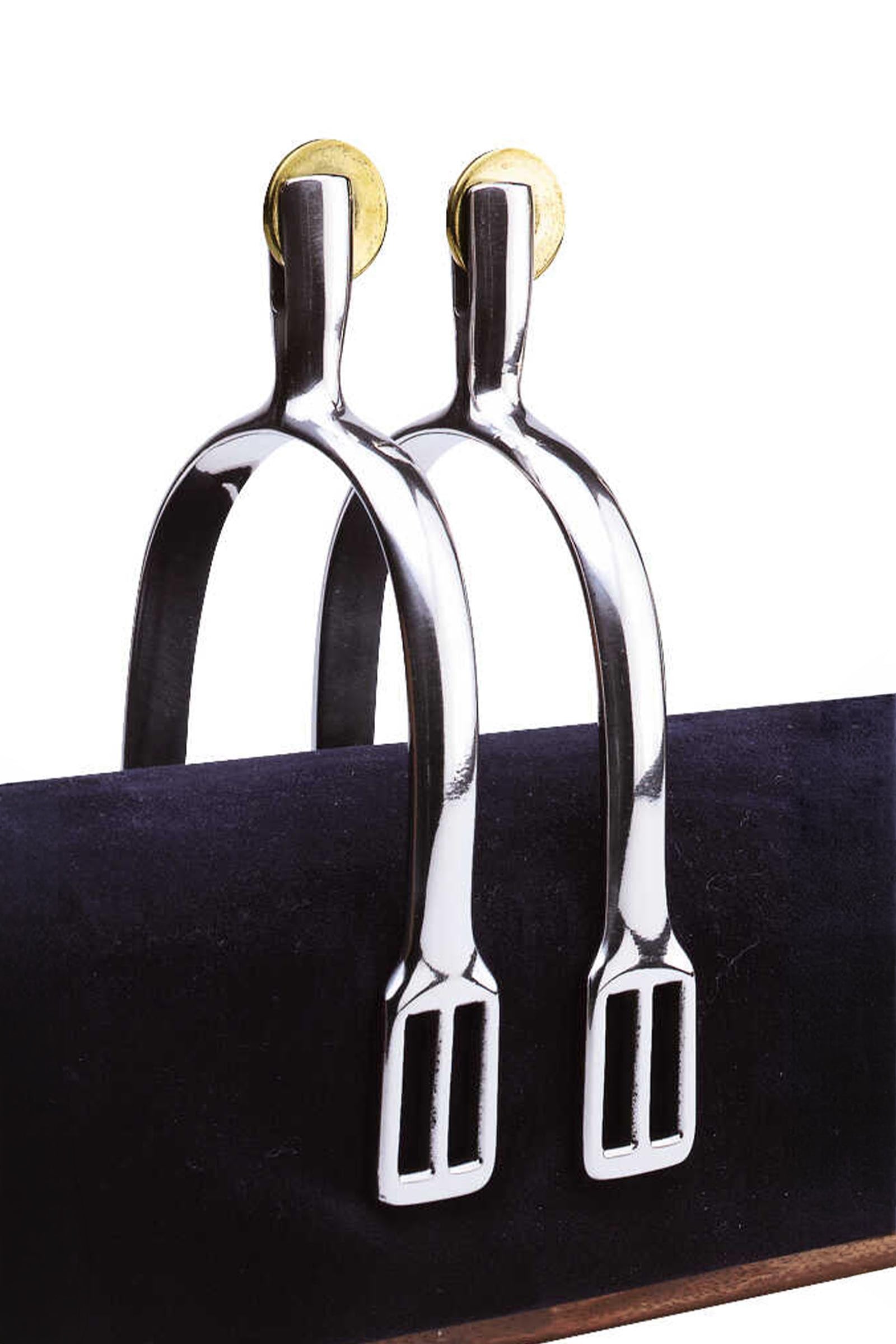 Feeling FEELING Prince of Wales Spurs with Smooth Thumbwheel 30 mm Frustini