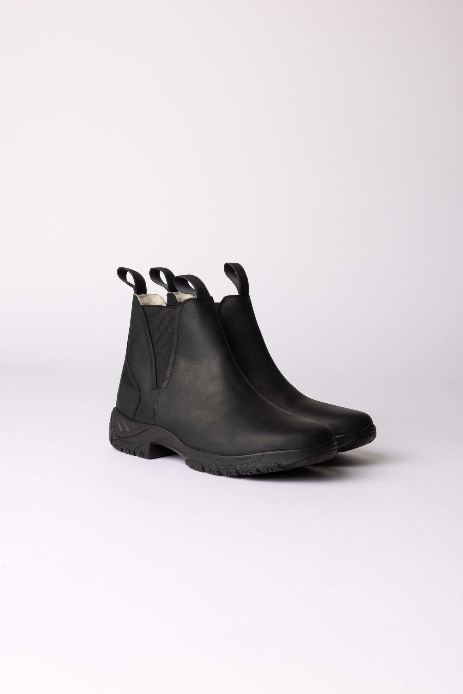 Horze Cornwall stivaletti jodhpur in pelle con fodera in lana Calzature