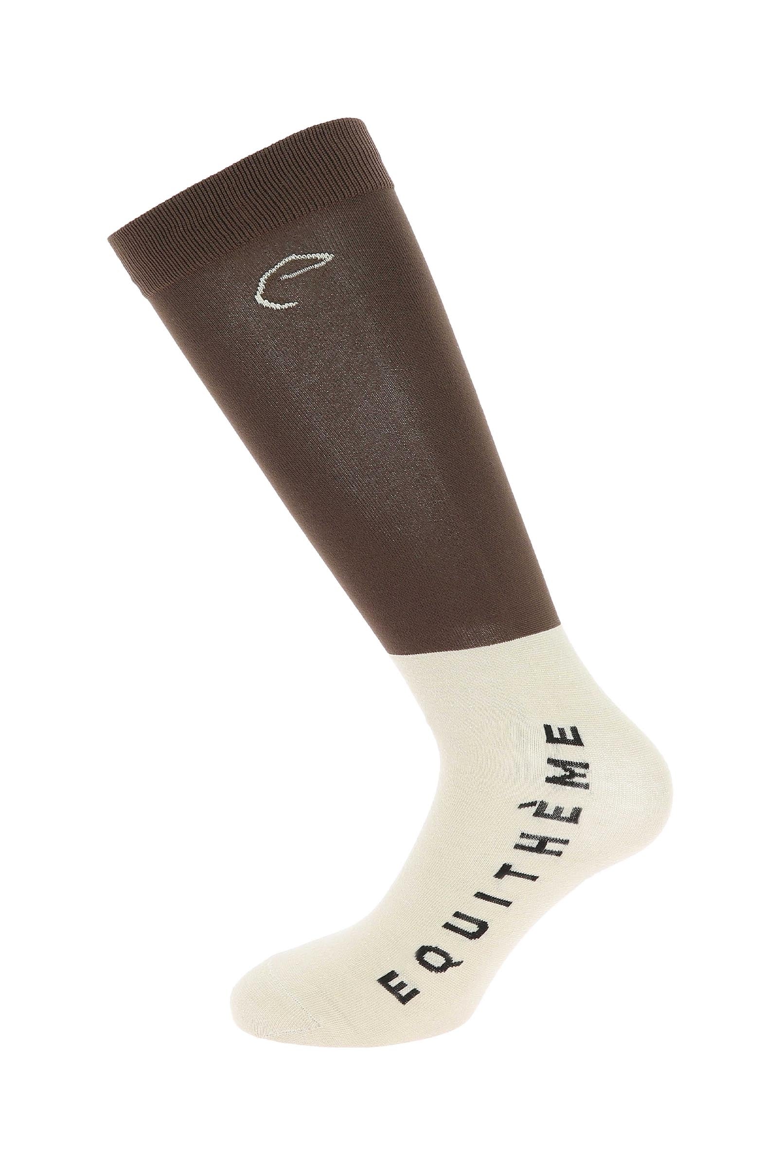 EQUITHÈME Compet calze da equitazione (2 pack) Calzini
