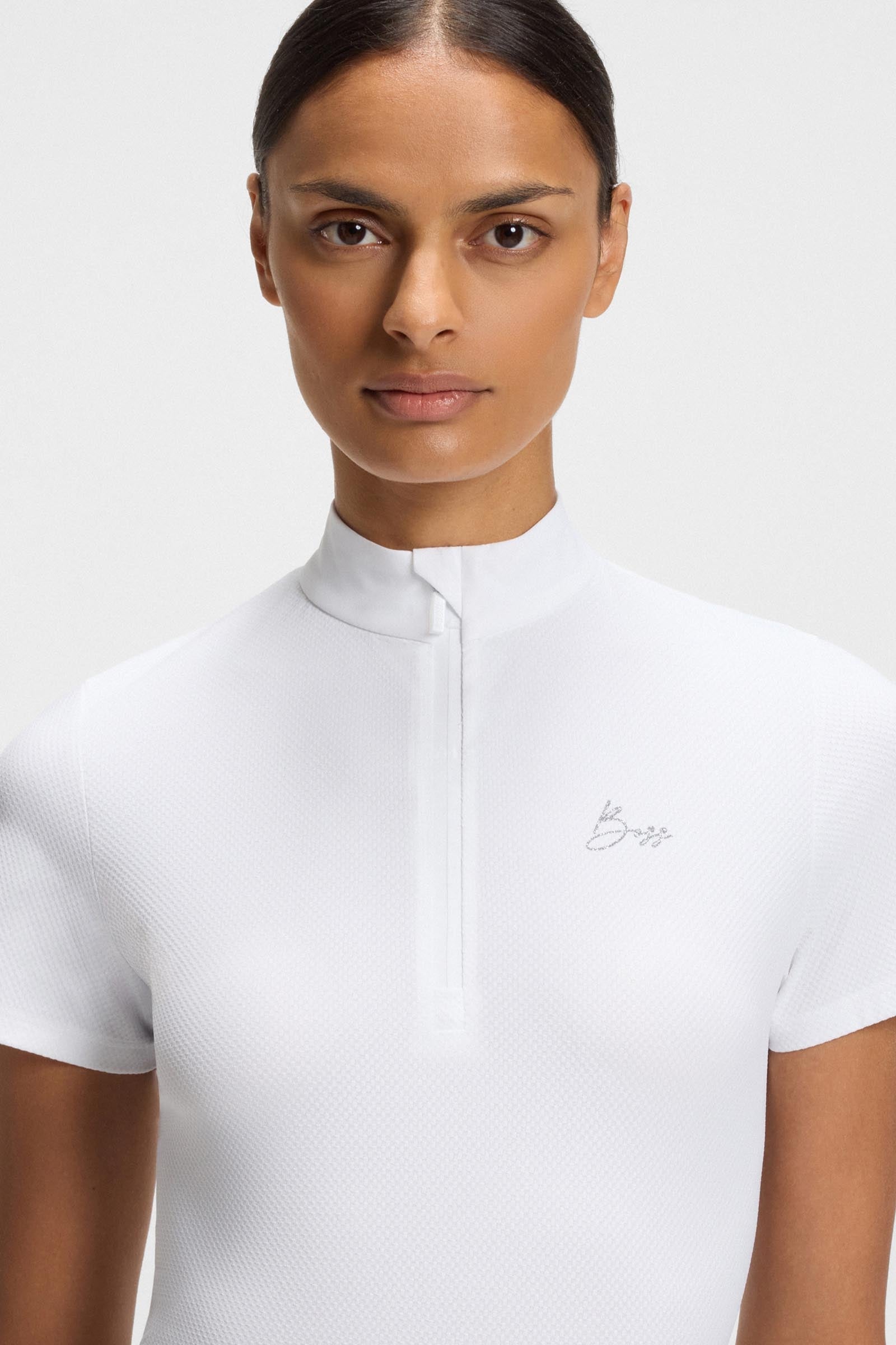 BOSS Equestrian Boss Maira Womens Show Shirt Texture Women’s Riding Clothing