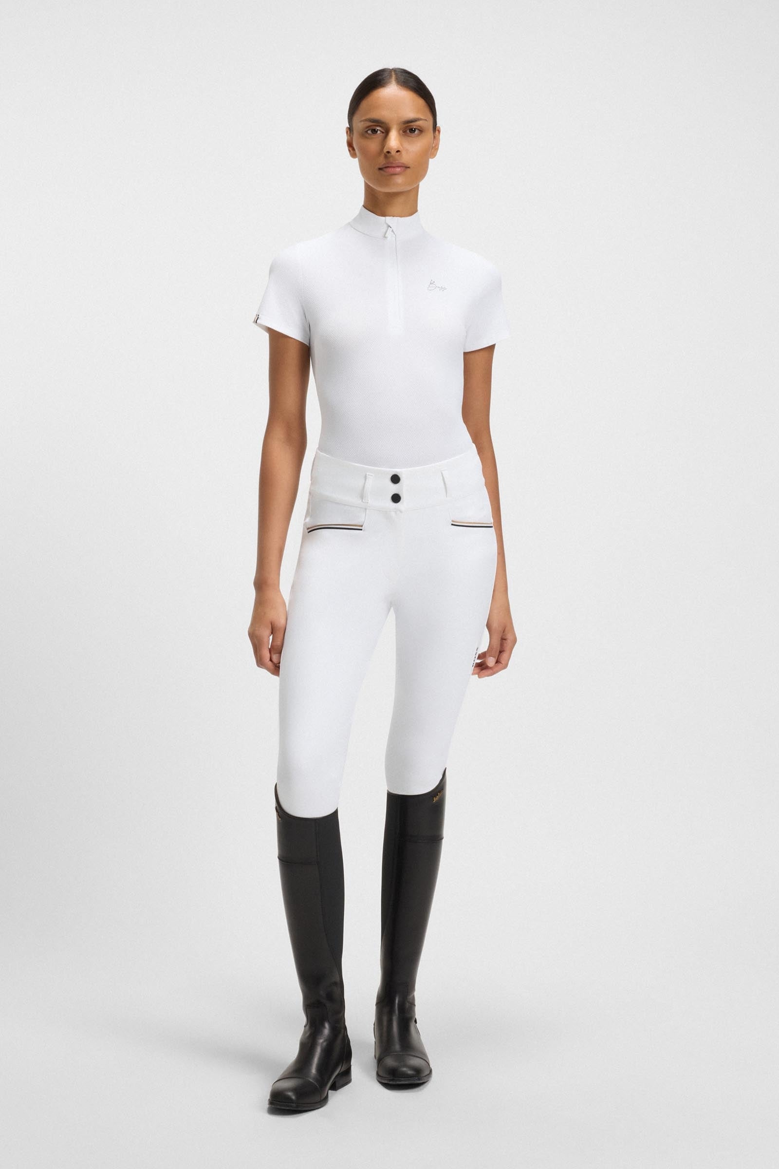 BOSS Equestrian Boss Maira Womens Show Shirt Texture Women’s Riding Clothing