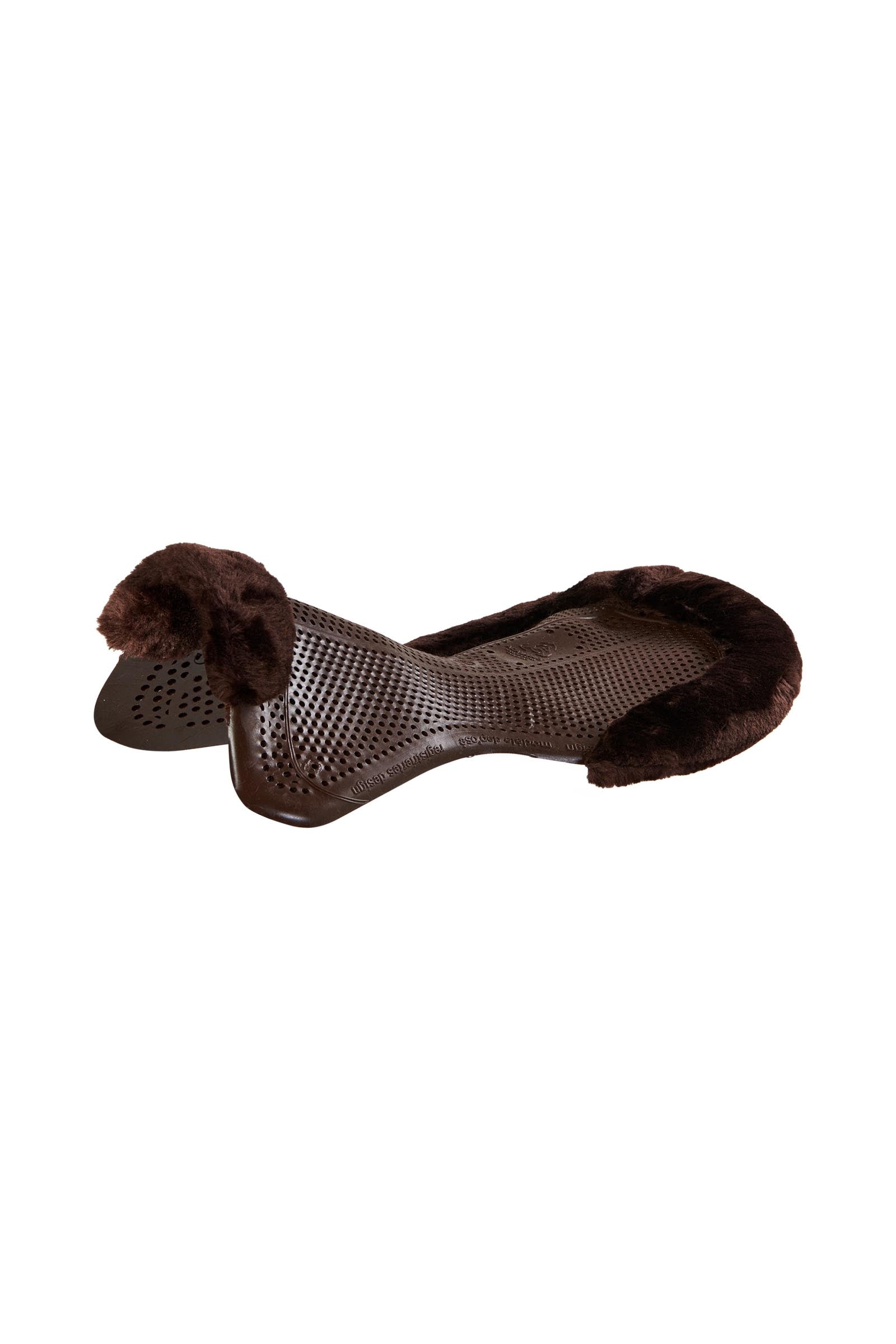 Acavallo Gel antiscivolo Classic con schaffell sagomato piatto Sottosella