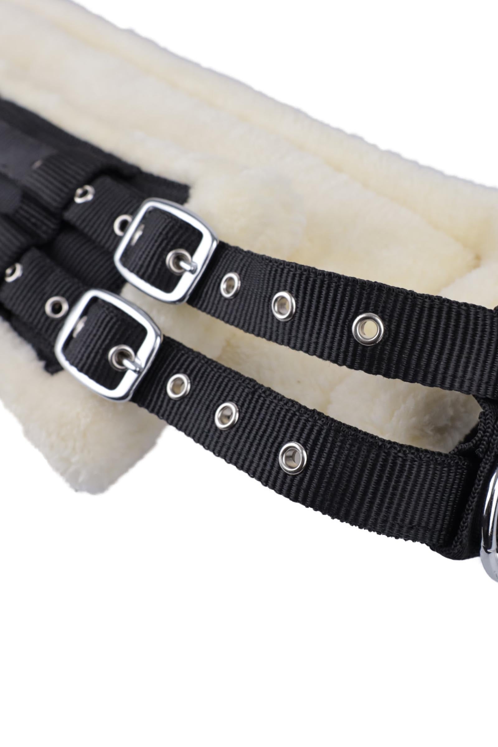 USG Lunging Girth W. Fake Fur Padding Saddles, Girths & Stirrups