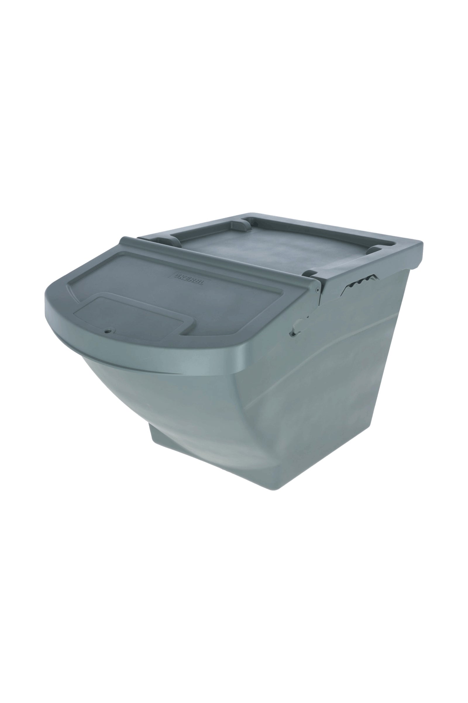 Kerbl Contenitore per mangime impilabile con coperchio Kerbl, 60 L Alimentazione e bevande