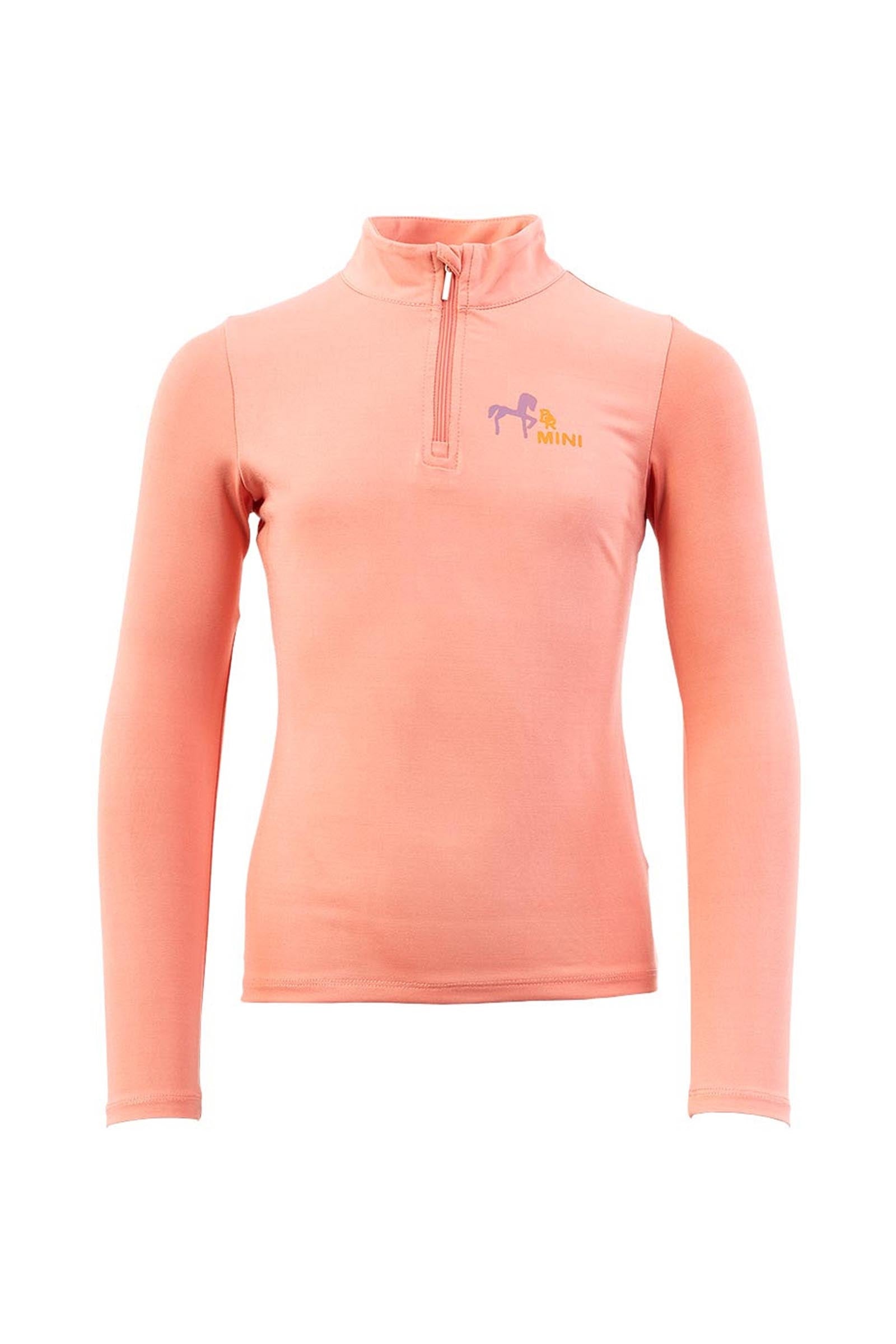 BR Mini Kids maglia a maniche lunghe con zip Abbigliamento per bambini
