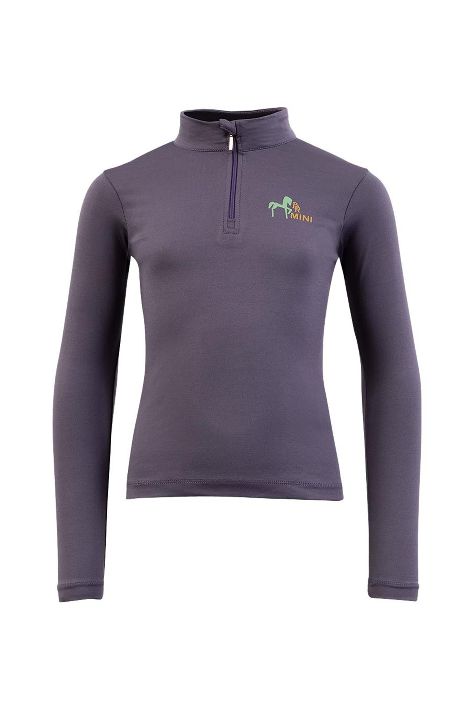 BR Mini Kids maglia a maniche lunghe con zip Abbigliamento per bambini