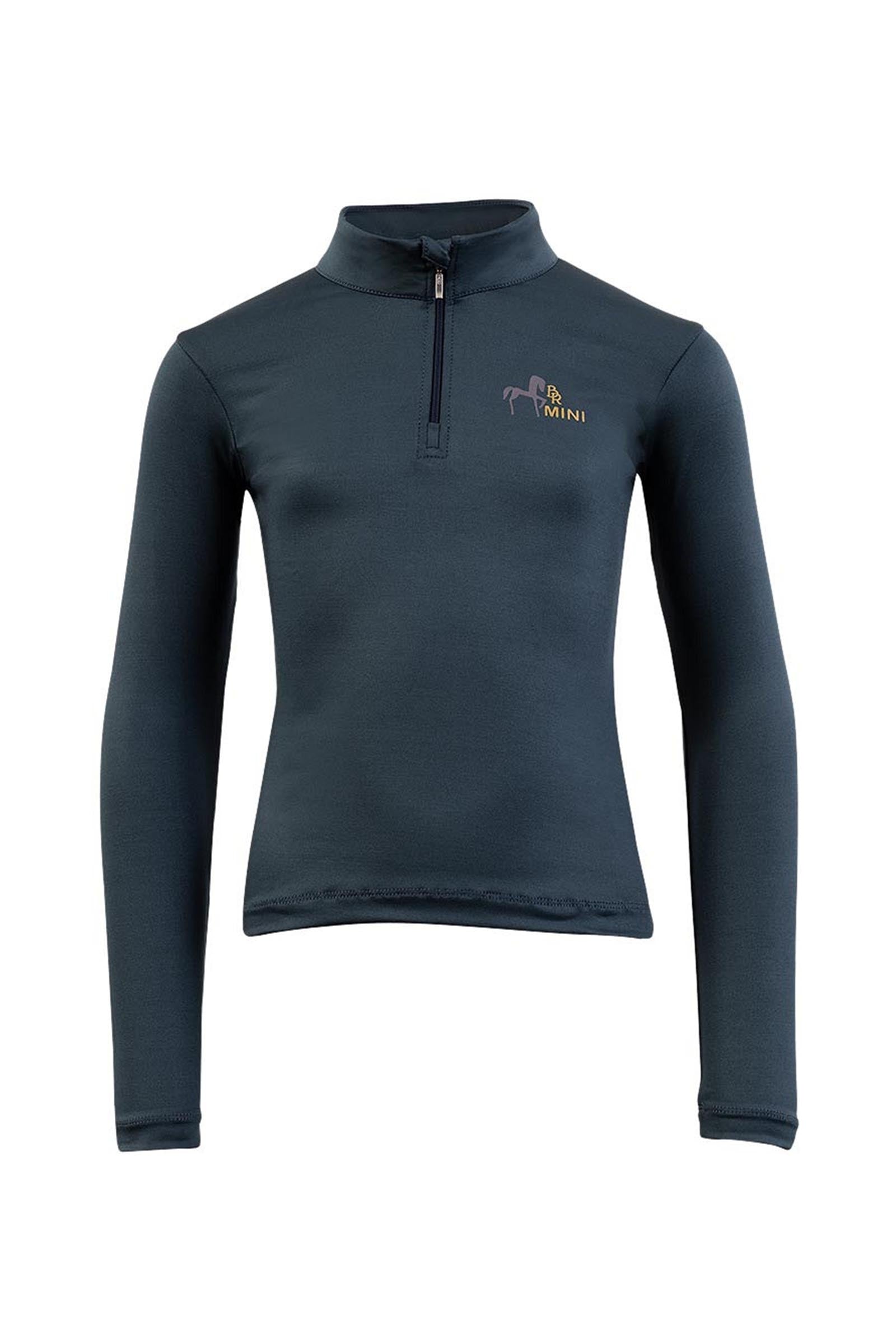 BR Mini Kids maglia a maniche lunghe con zip Abbigliamento per bambini