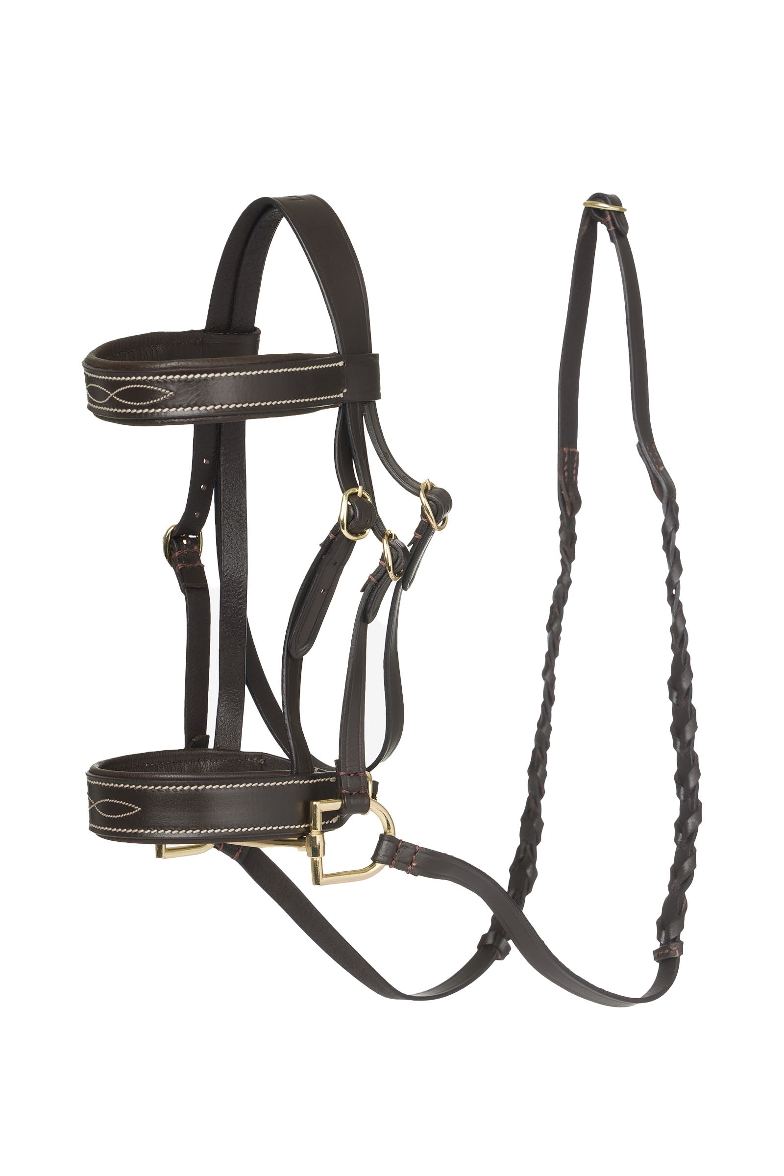 Briglia Inglese In Beta Biotano Marrone &ndash; TWO HORSE TACK &ndash; Taglia Cavallo