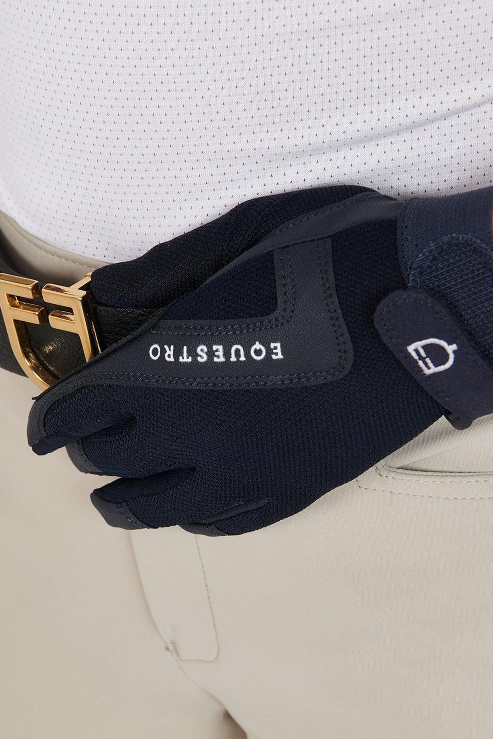 Equestro Kids' Gloves in Technical Fabric Kids Apparel