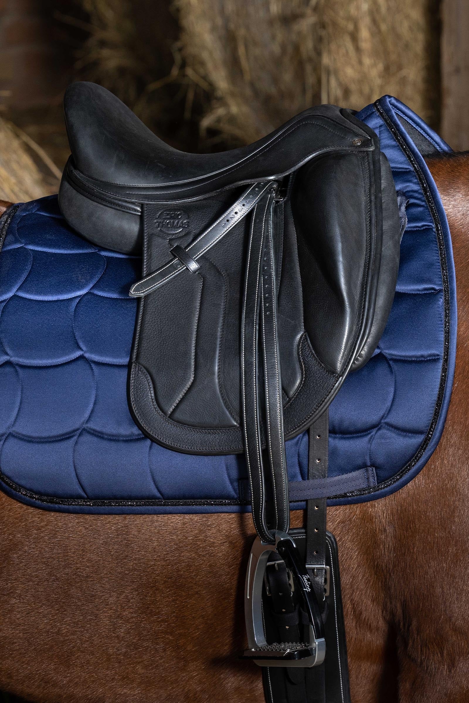 Equi Theme EQUITHÈME Satin Dressage Saddle Pad Saddle Pads