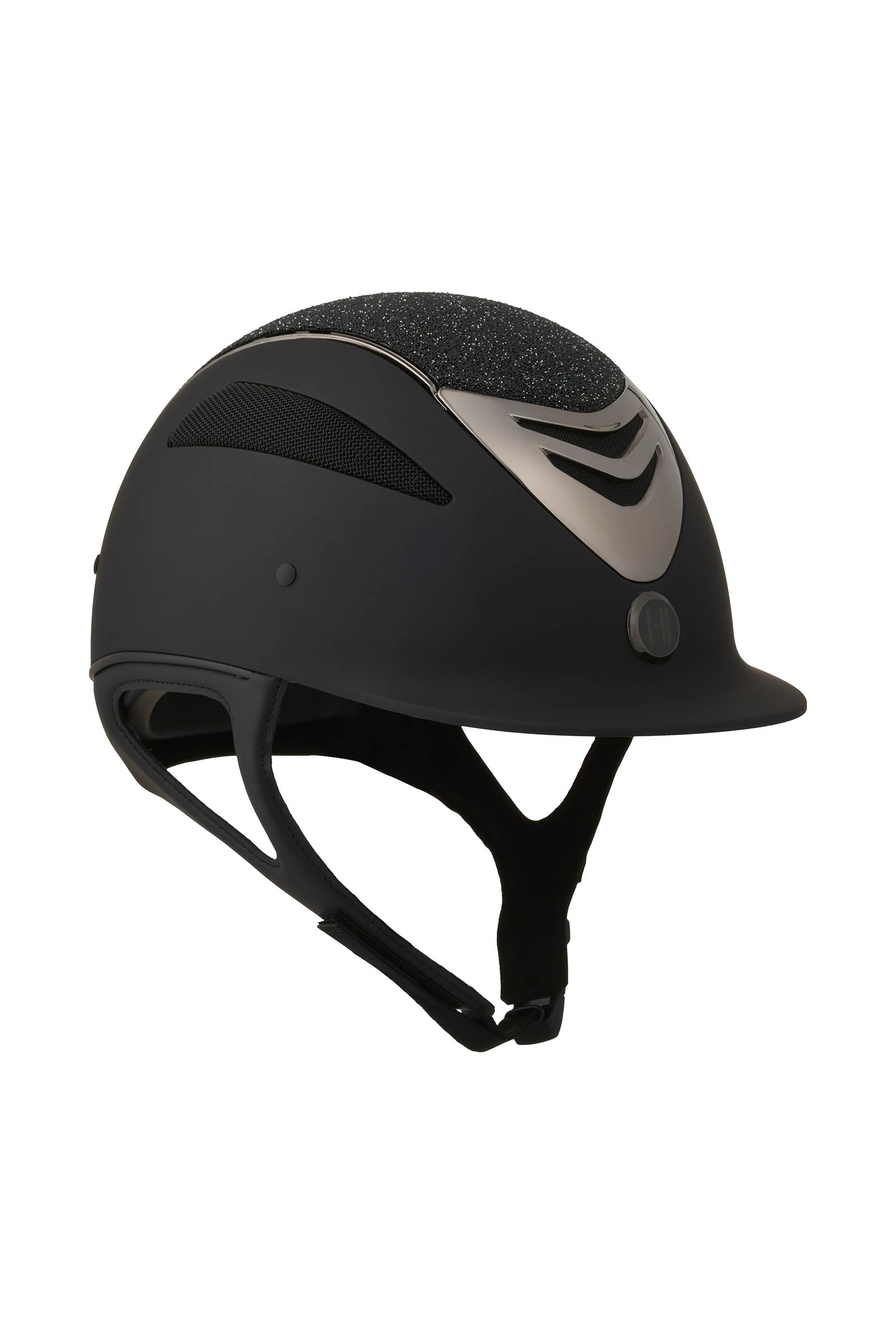 OneK Defender Pro Glitter Chrome Casco da equitazione Attrezzatura di sicurezza