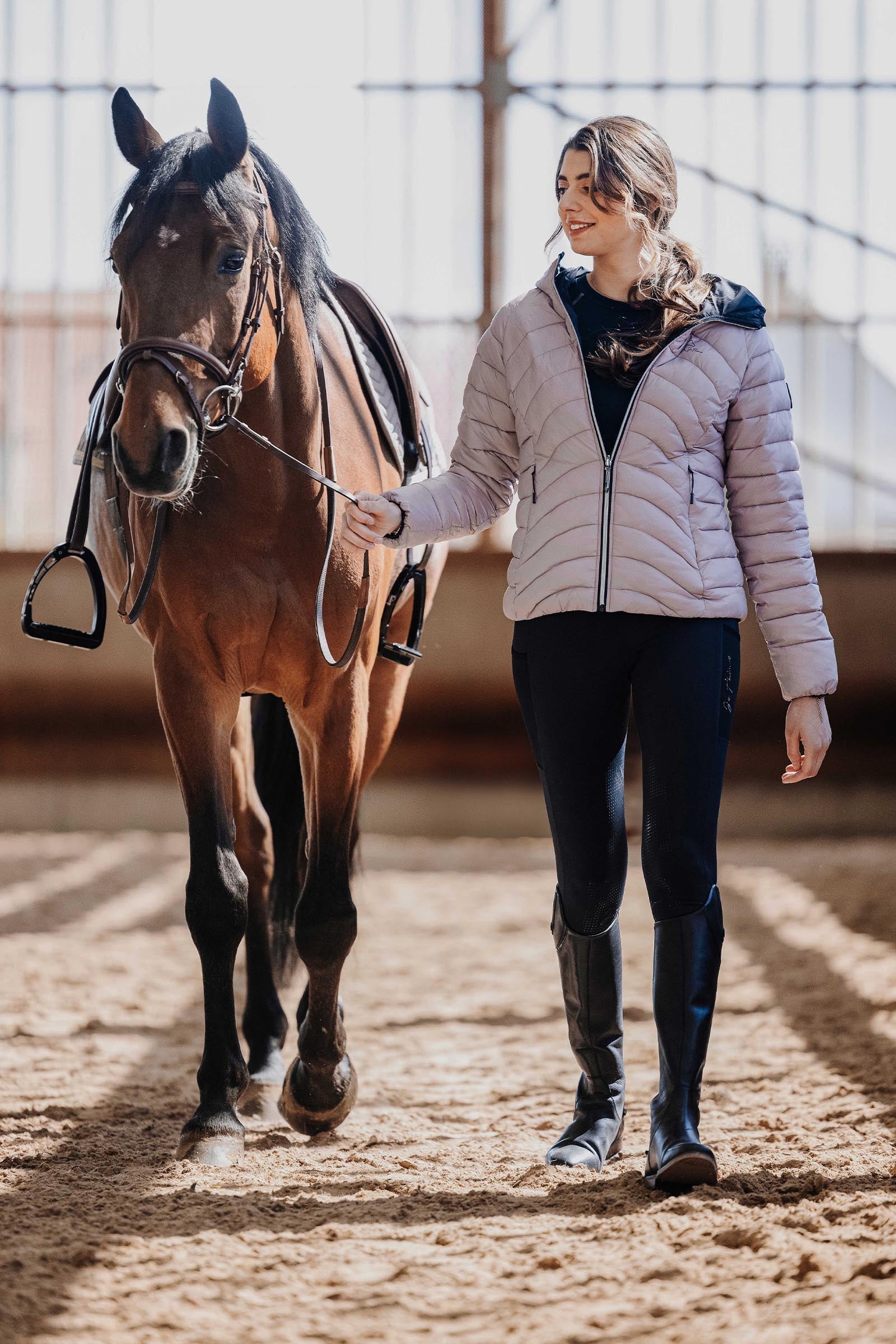 Equi Theme EQUITHÈME Flora Je T'aime Women´s Full Grip Riding Leggings Womens Breeches