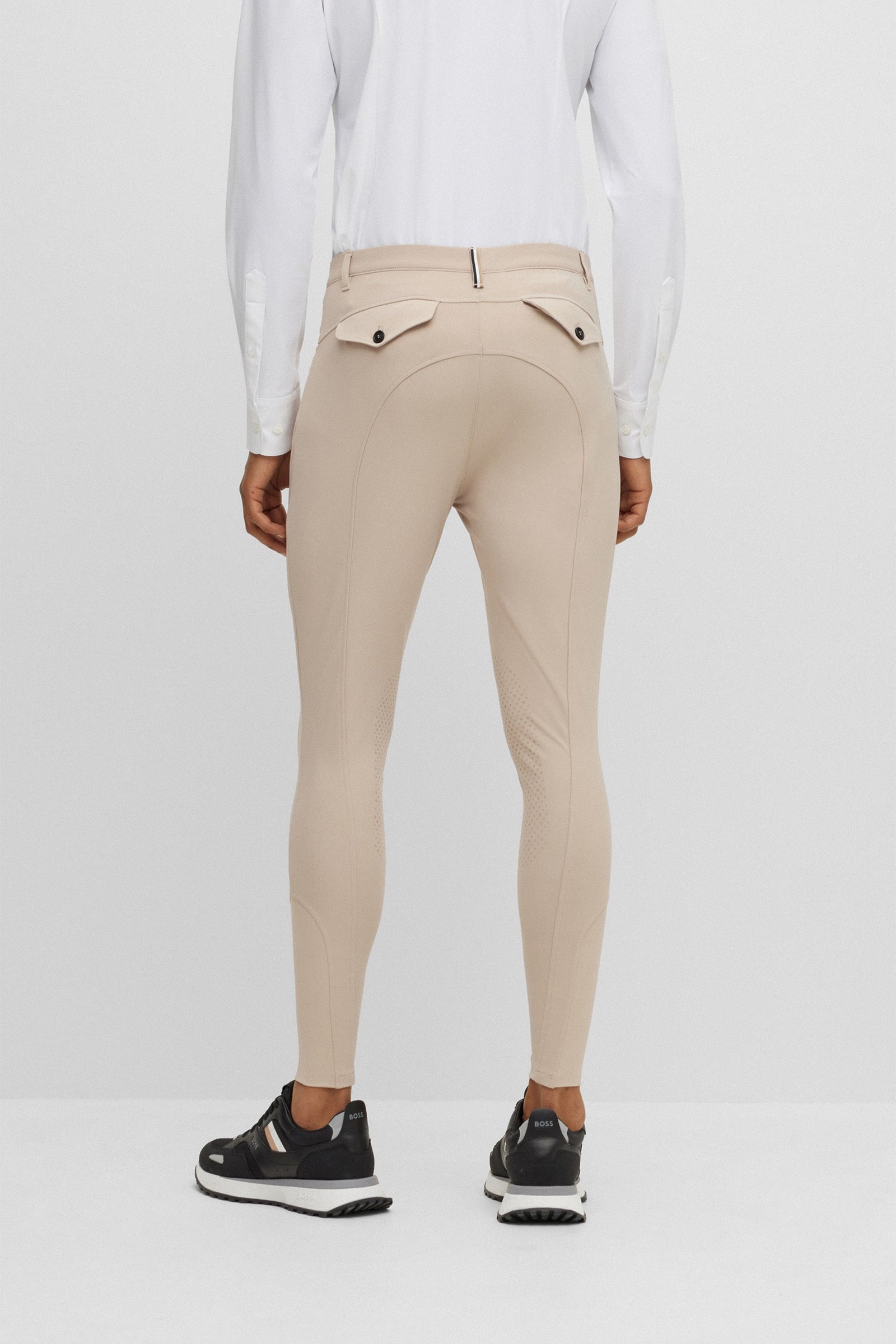 BOSS Equestrian Boss James pantaloni da equitazione uomo knee grip Abbigliamento da uomo