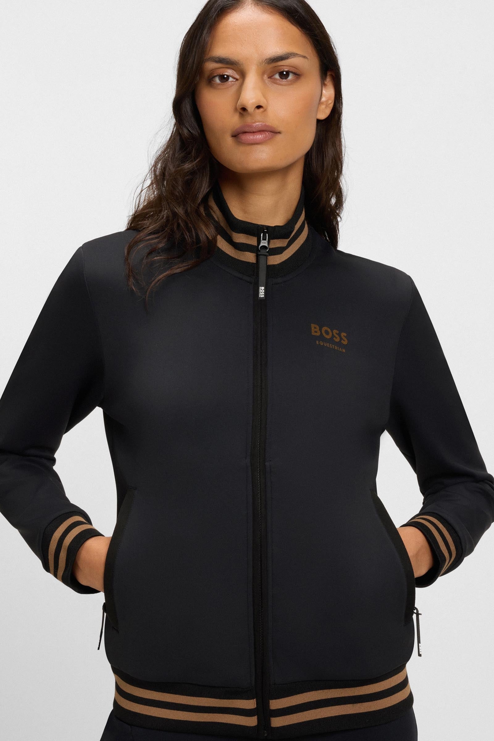 Ava cardigan funzionale donna Black XS – horze
