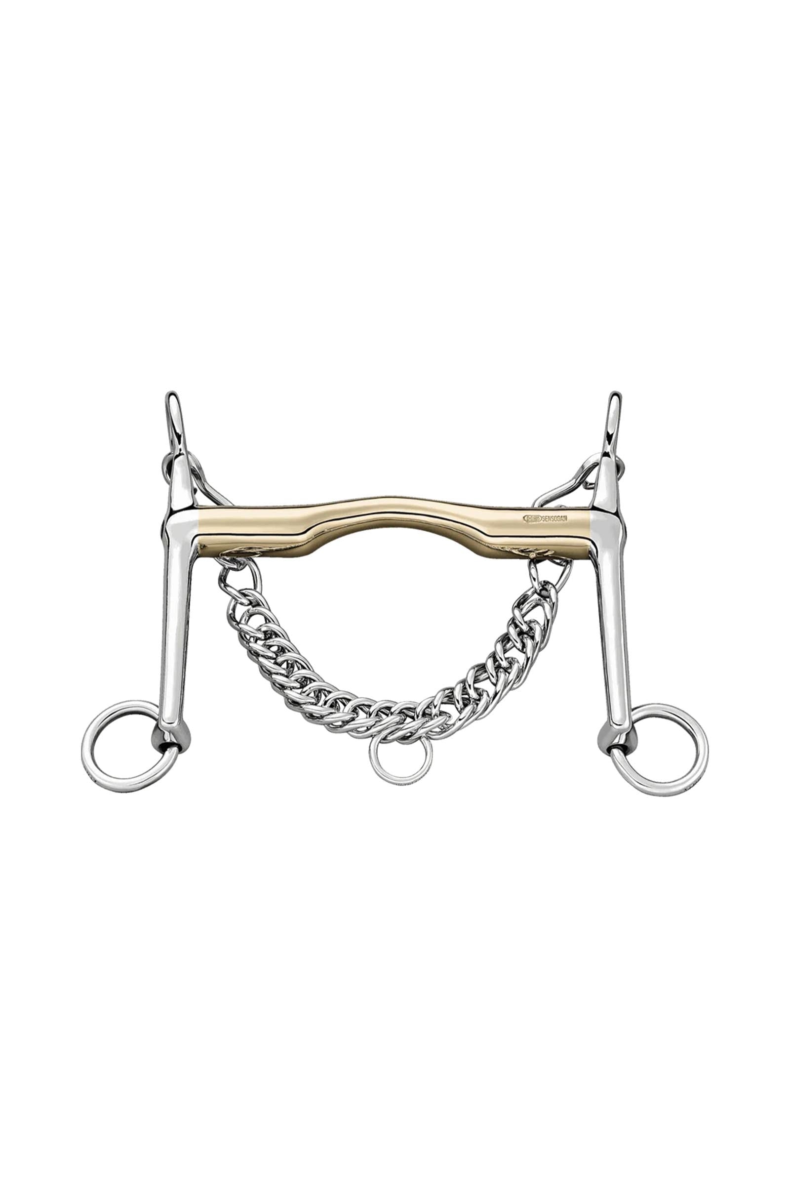 Sprenger morso da briglia "FC", 14 mm, aste corte, Sensogan Boccaglio
