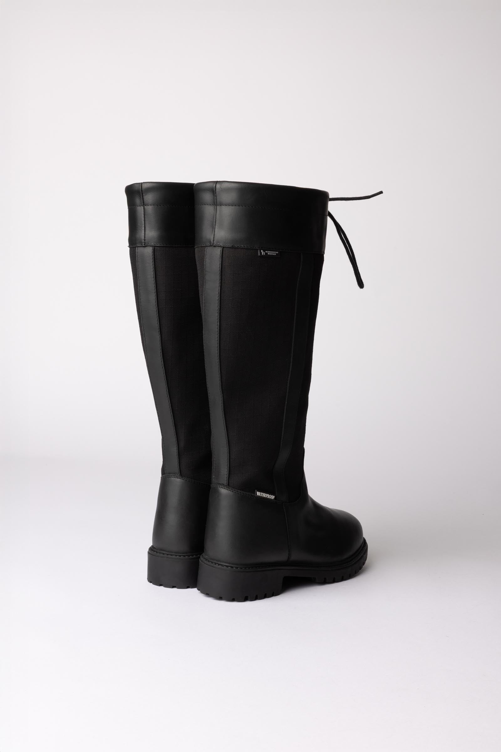 Horze York Waterproof Outdoor Boots With Tall Shaft Riding Boots & Riding Shoes
