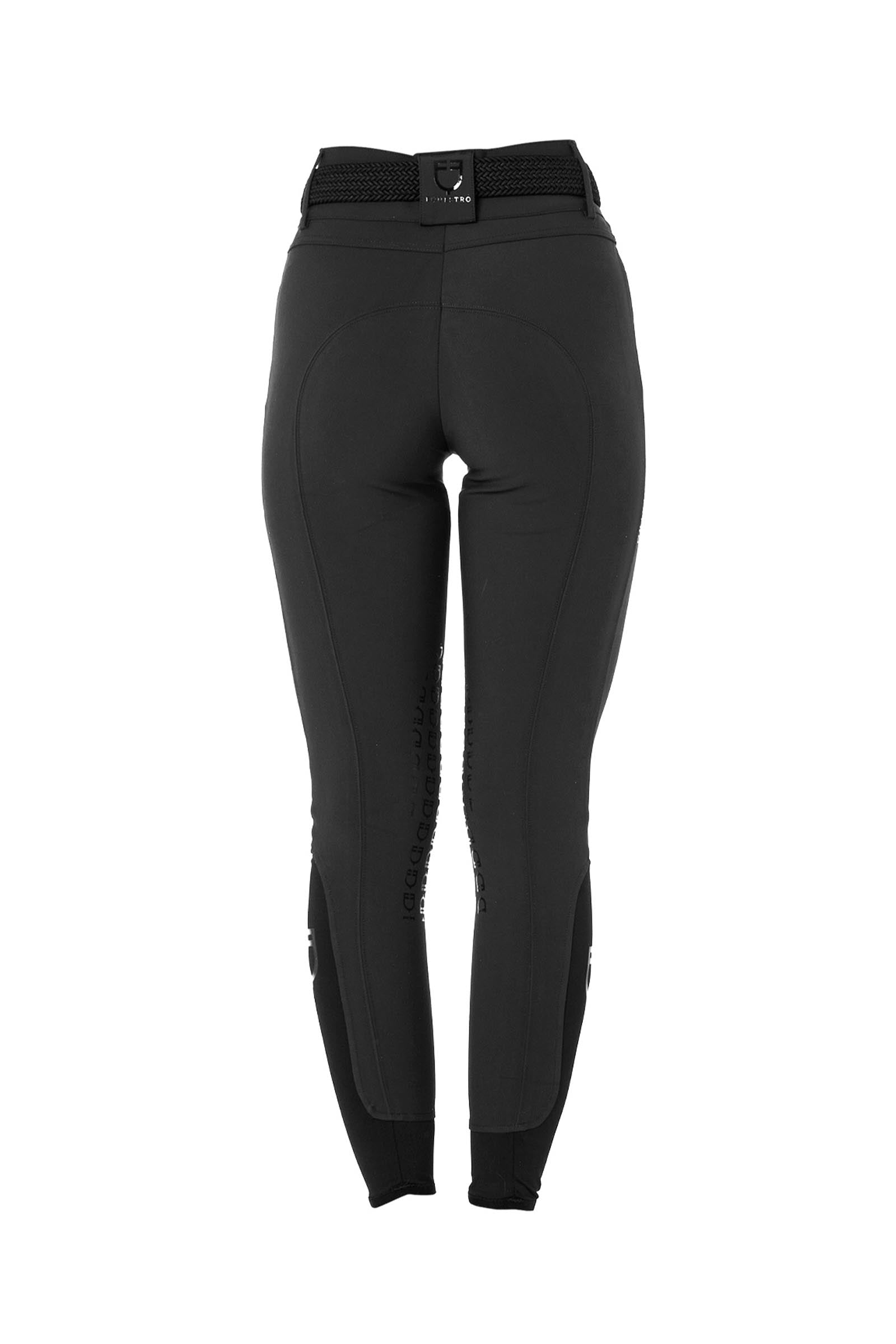 Equestro SS2026 Pantaloni equitazione donna vita alta grip ginocchio Womens Breeches