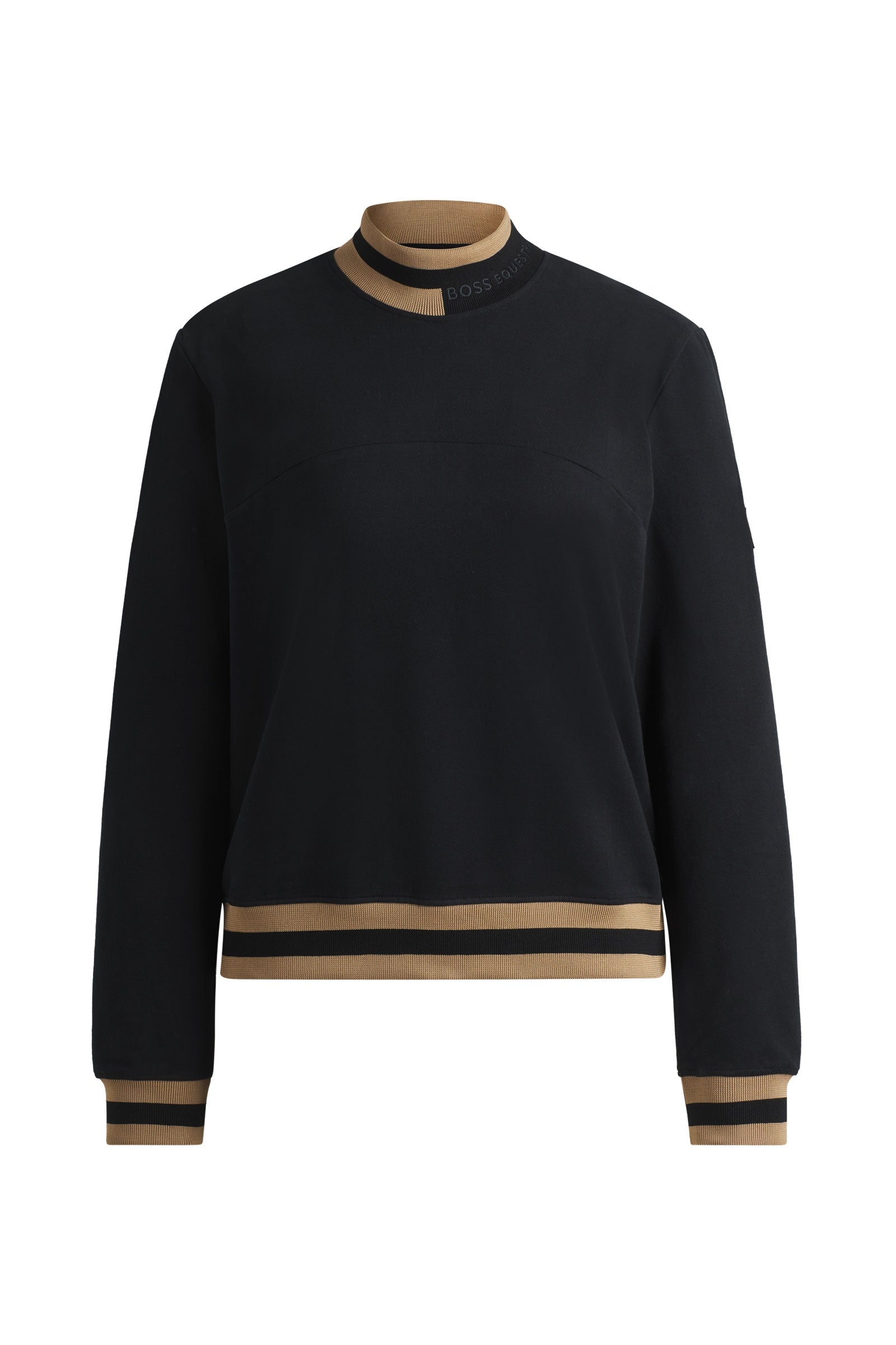 BOSS Equestrian Boss Kim maglione da donna con collo alto Abbigliamento da donna