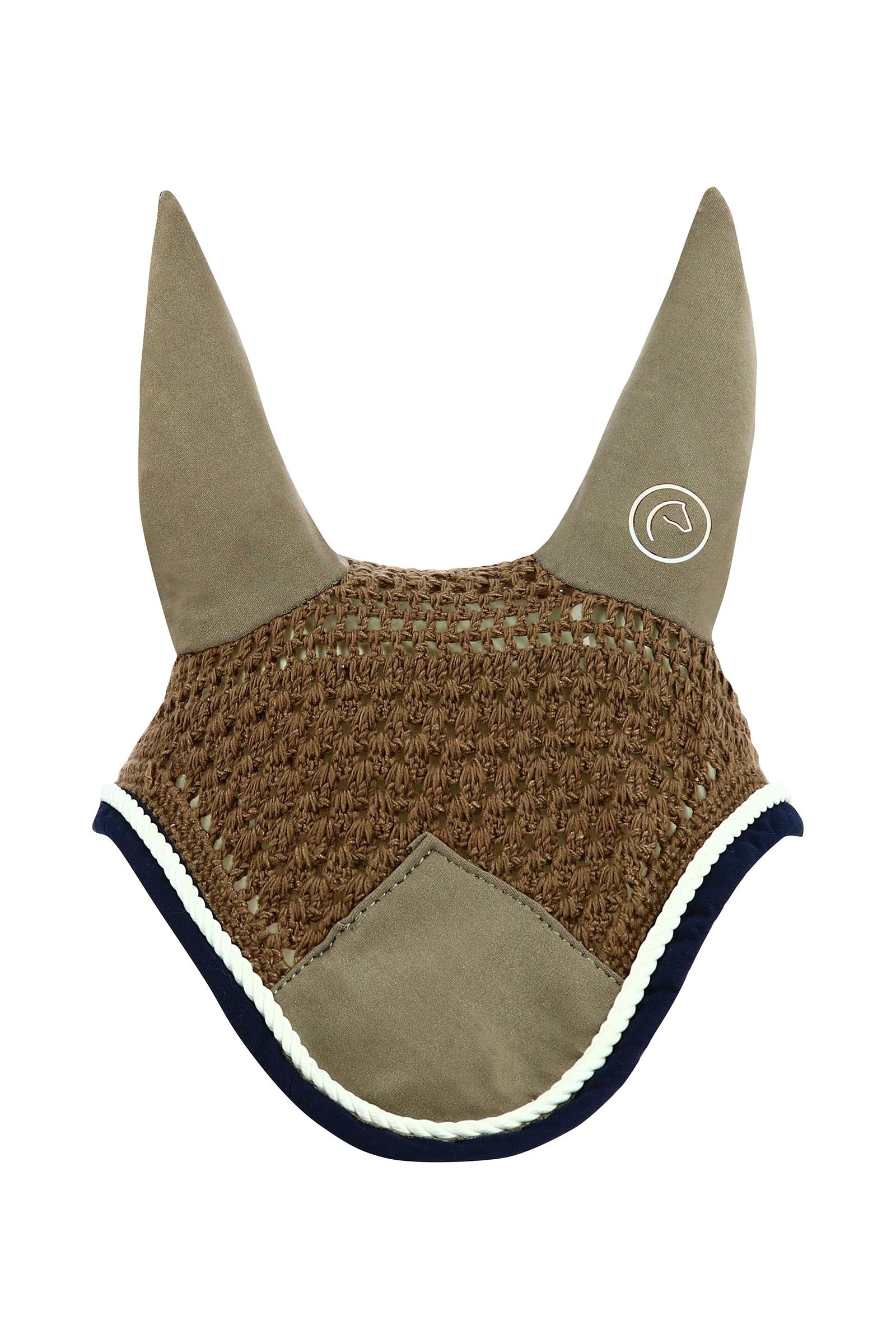 EQUITHÈME Polyfun maschera antimosche Protezione antimosche per cavalli