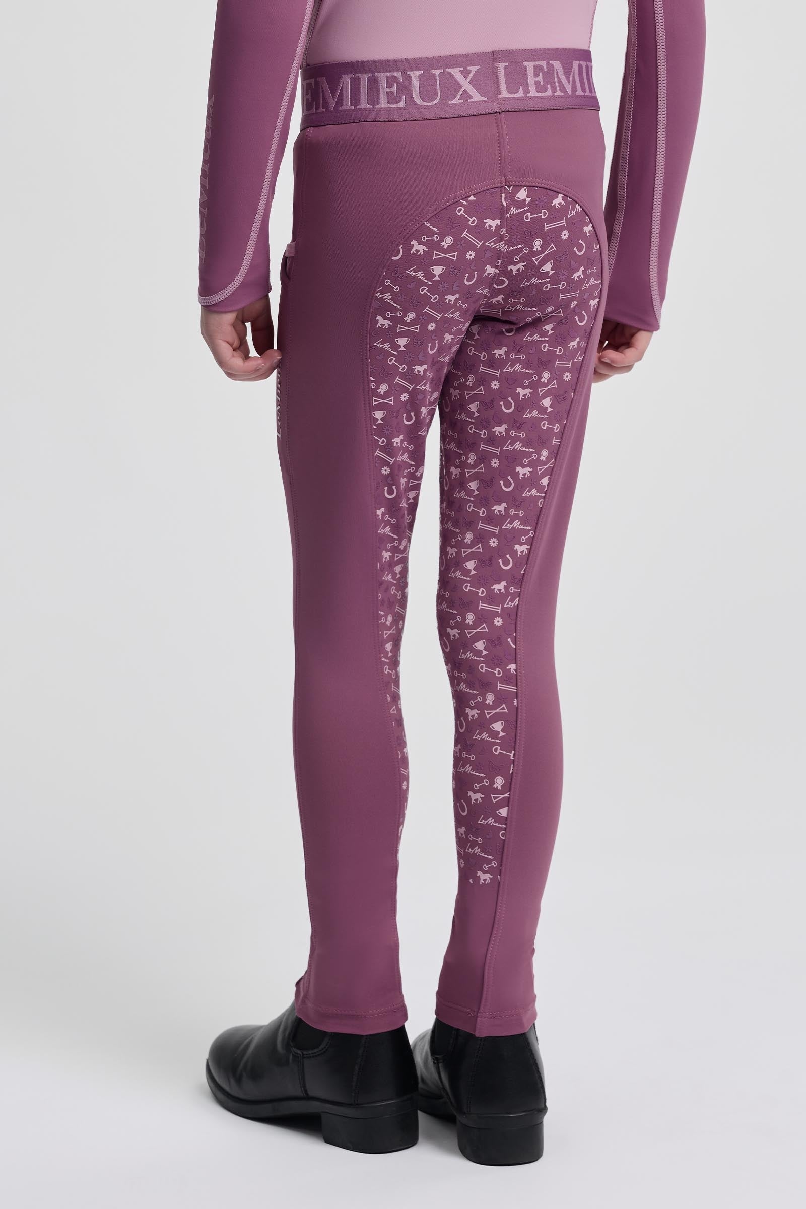 LeMieux Mini Pull On pantaloni da equitazione Abbigliamento per bambini