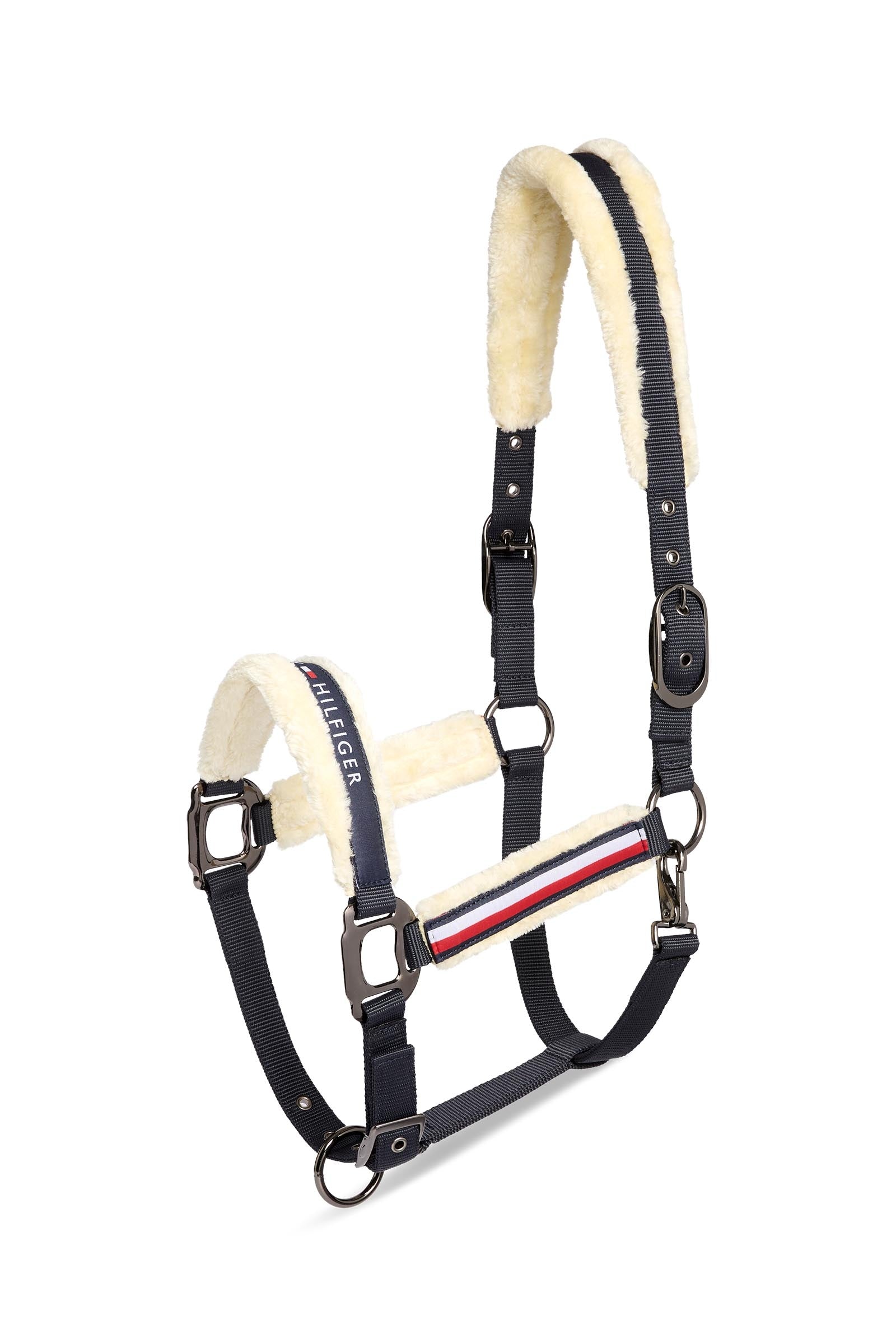 Tommy Hilfiger Equestrian Kennedy cavezza con ecopelliccia Cavezze e guinsagli