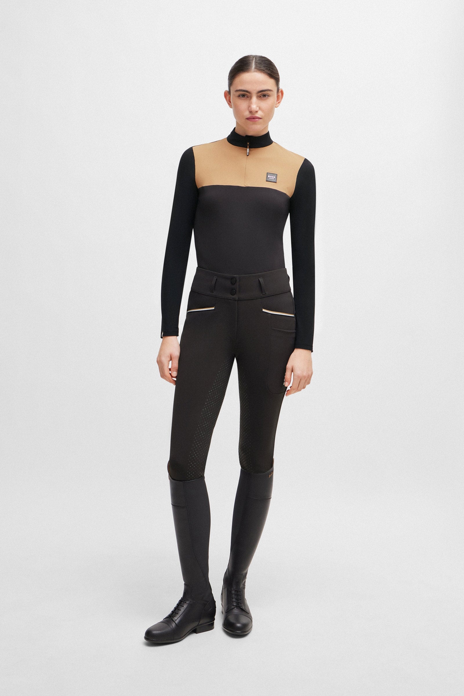 BOSS Equestrian Boss Hailey Womens High Waist Full Grip Breeches Womens Breeches
