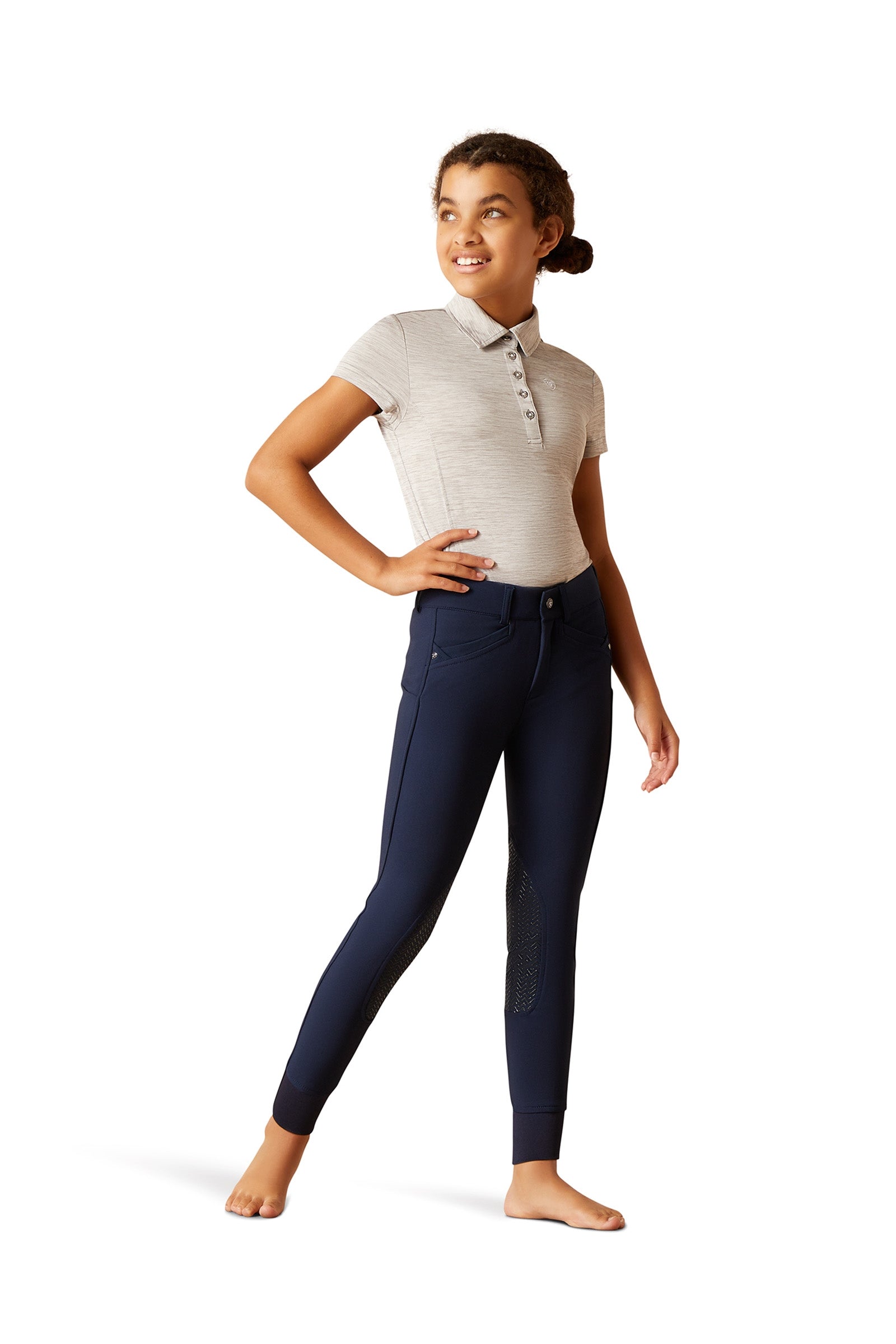 Ariat Youth Prelude 2.0 Knee Patch Breeches Kids Apparel