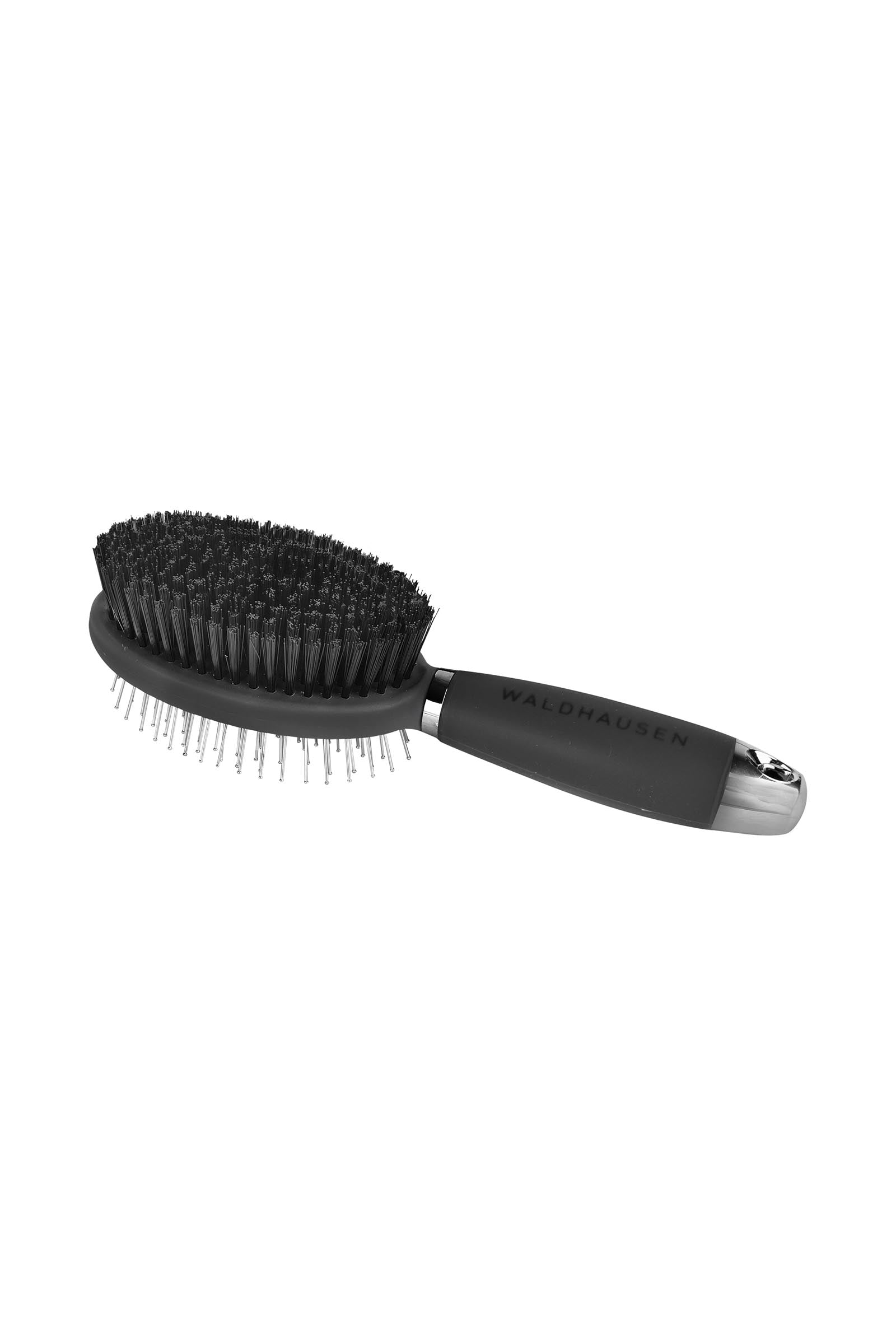 Waldhausen spazzola doppia con manico in gel Accessori per la toelettatura