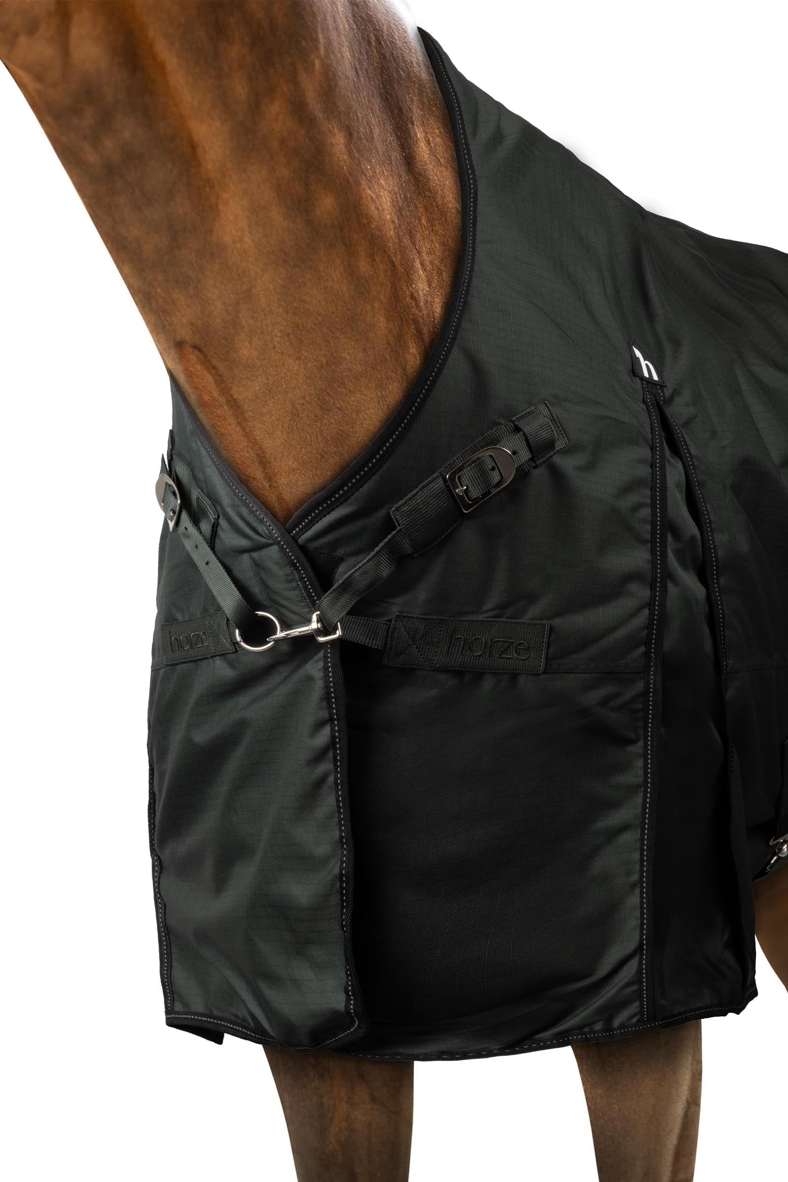 Horze Helsinki Turnout Rug With Half Neck, 100 g Horse Rugs