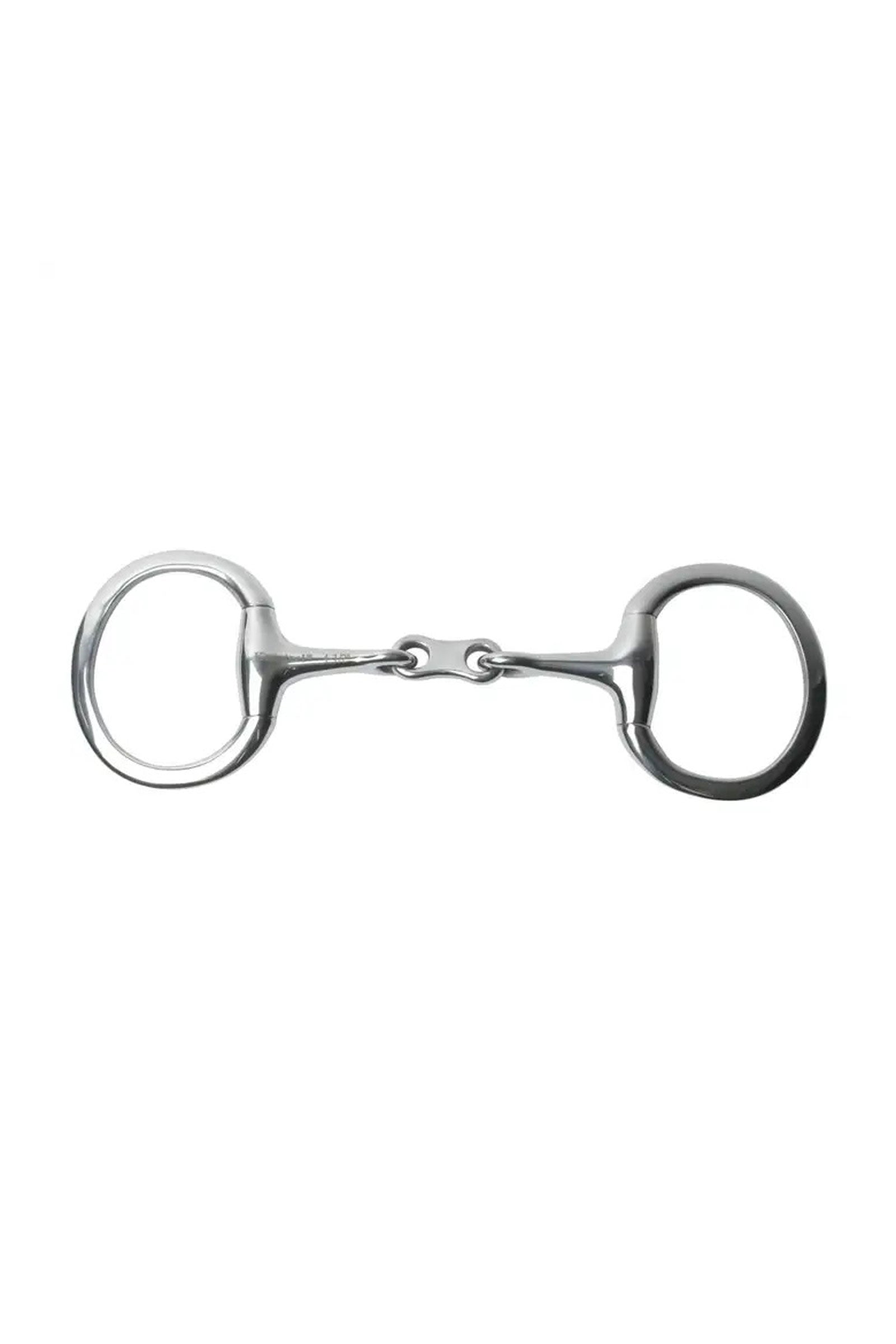 Korsteel Stainless Steel French Link Eggbutt Snaffle Bit Boccaglio
