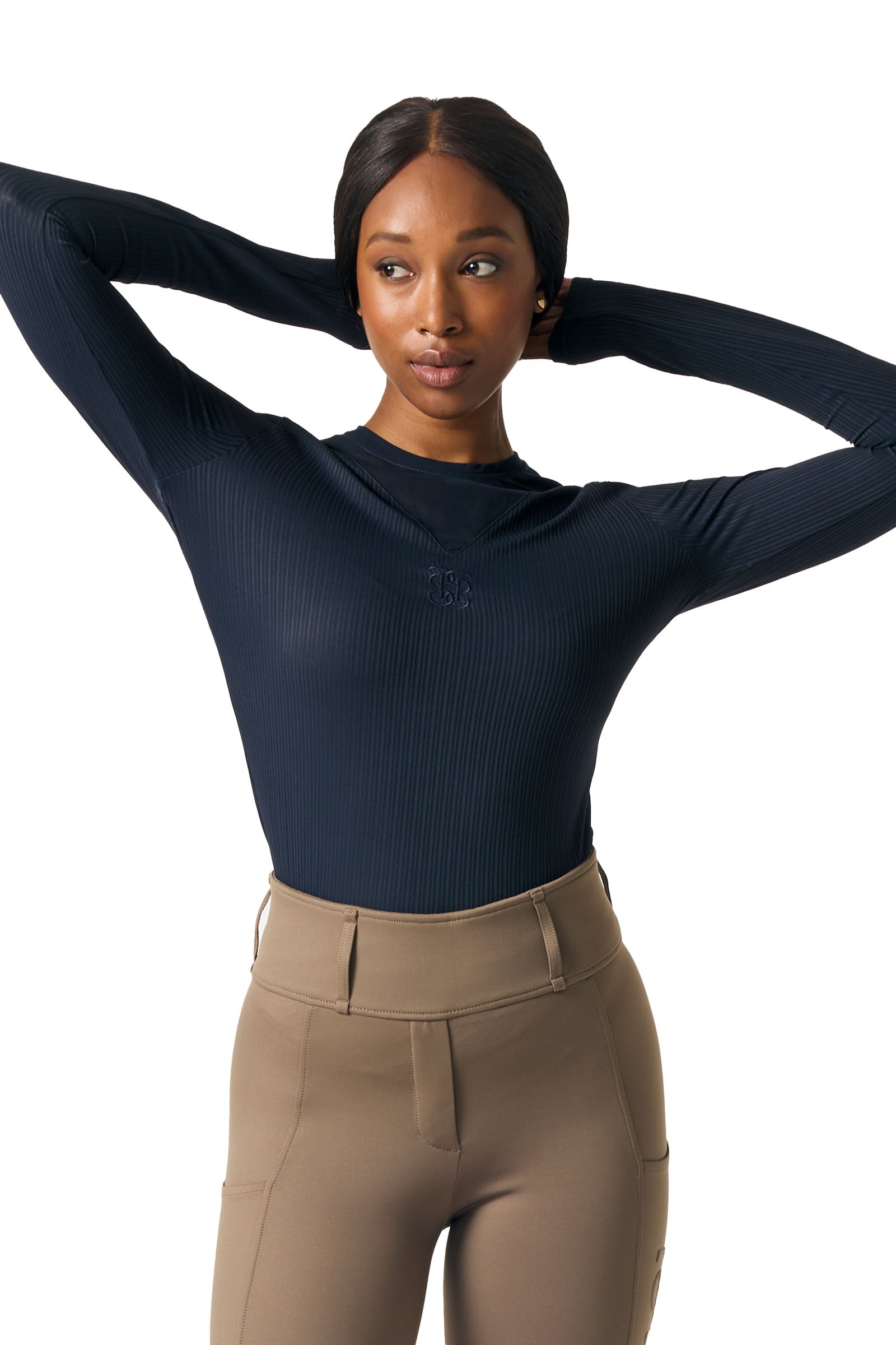 PS of Sweden Leandra L/S Maglia in Mesh a Righe Abbigliamento da donna