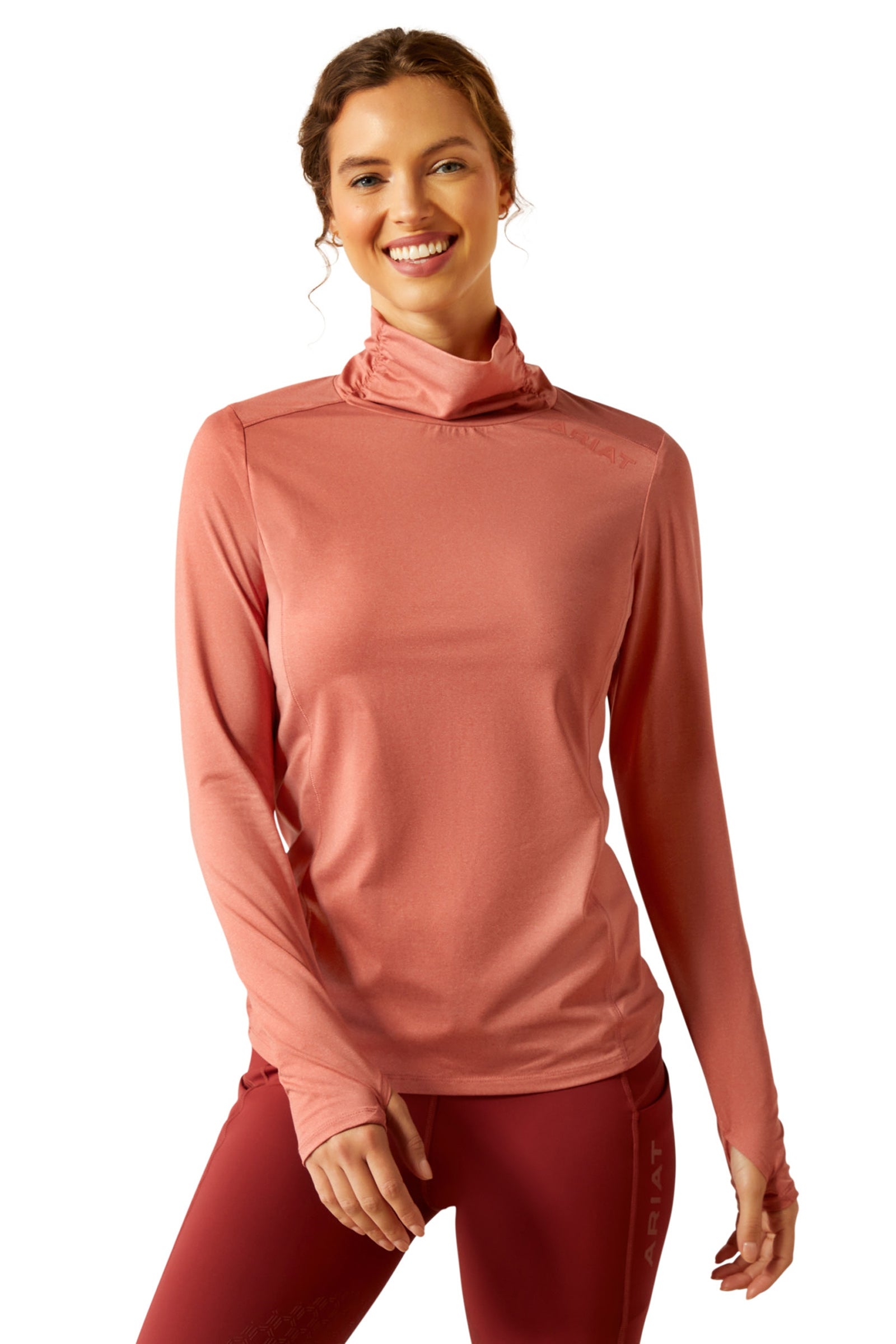 Ariat Vivacity Funnel Neck Baselayer Shirt Abbigliamento da donna