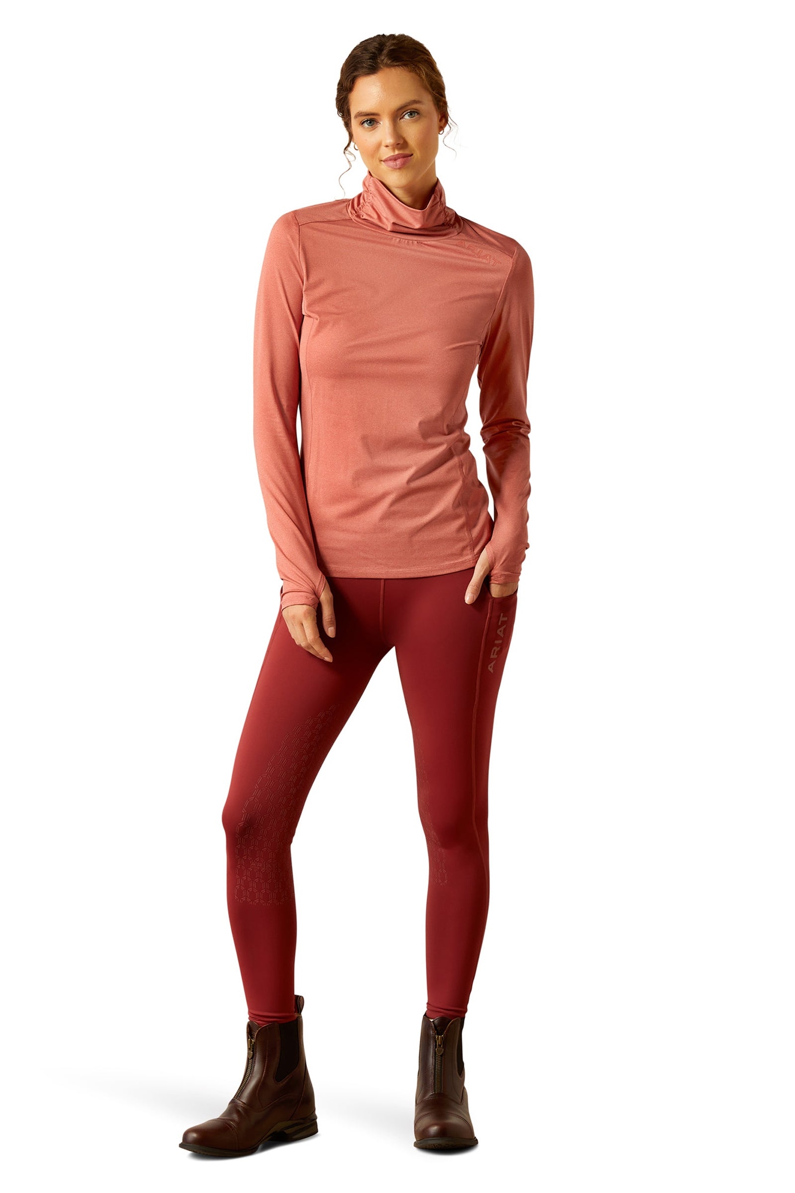 Ariat Vivacity Funnel Neck Baselayer Shirt Women’s Riding Clothing