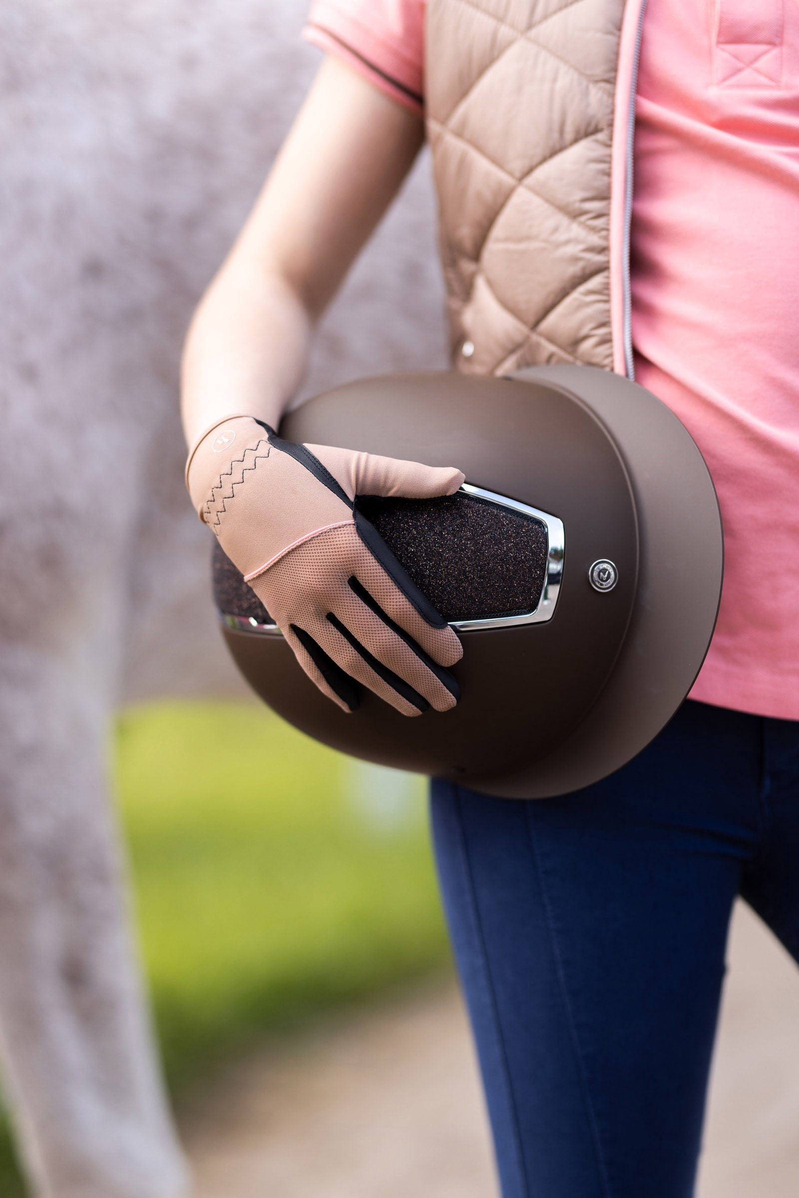 Horze Sade Kids' Summer Riding Gloves Kids Apparel