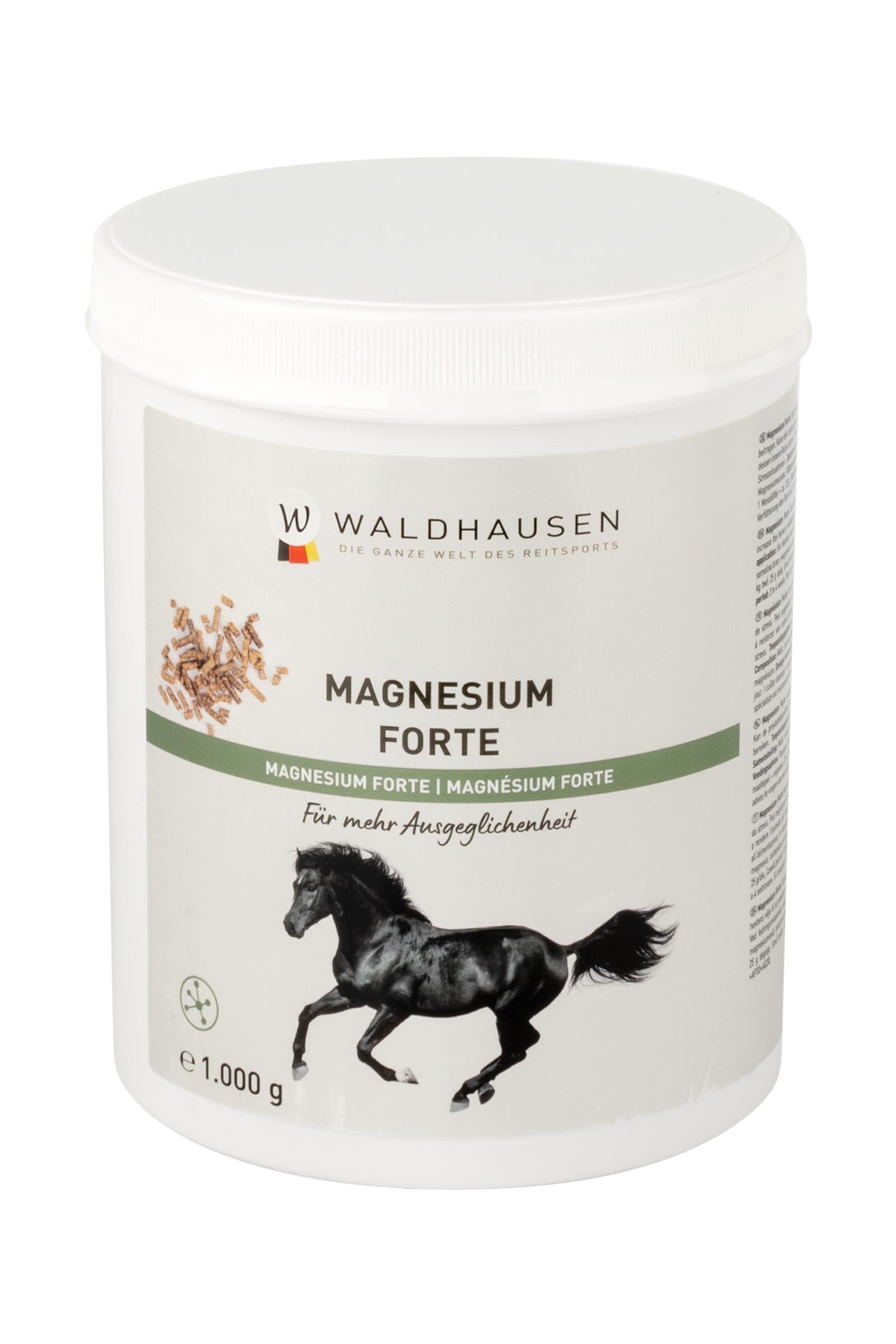 Waldhausen Magnesium forte - Per un maggiore equilibrio, 1kg Horse Feed & Nutrition