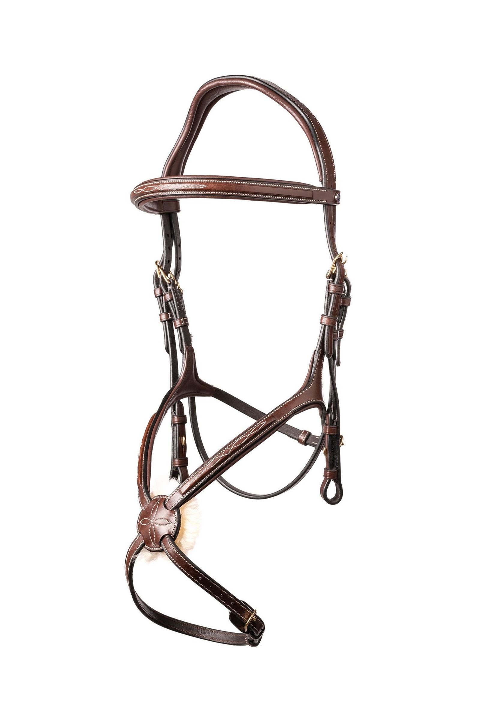 Trust Equestrian Oslo Mexican Noseband Bridle Briglie & redini