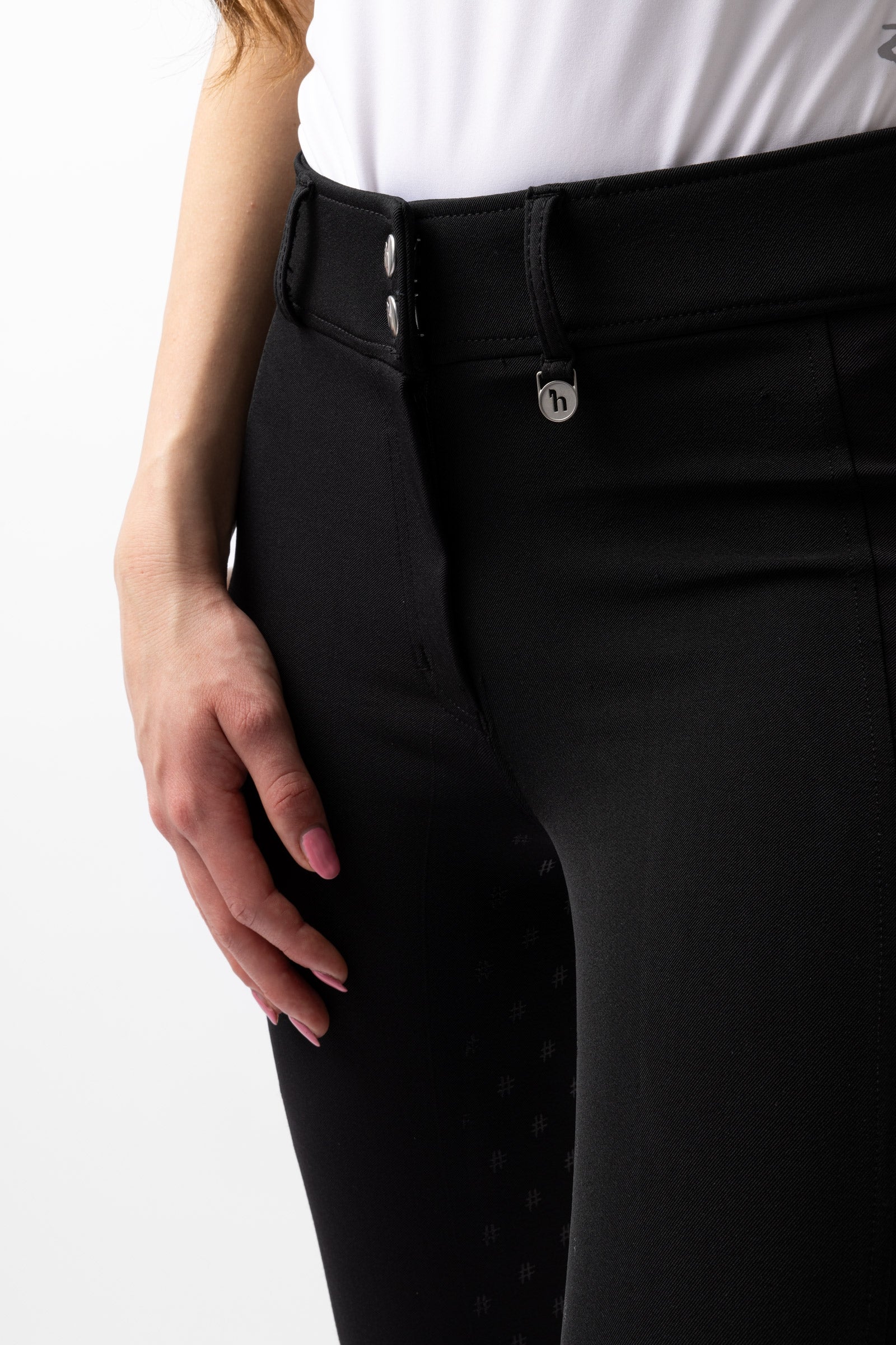 Horze Young Rider Alena Women's High Waist Breeches Kids Apparel