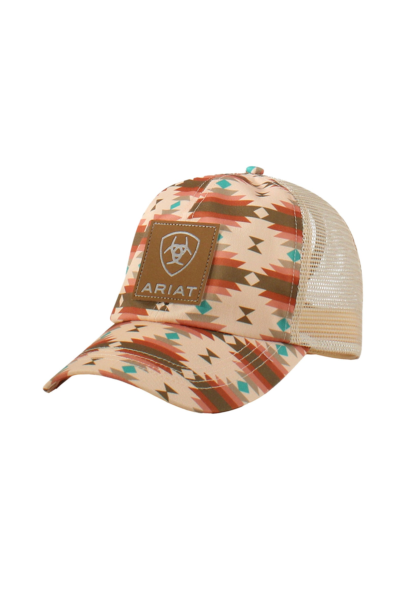 Ariat Women's Southwest Print Logo Patch Cap Accessori