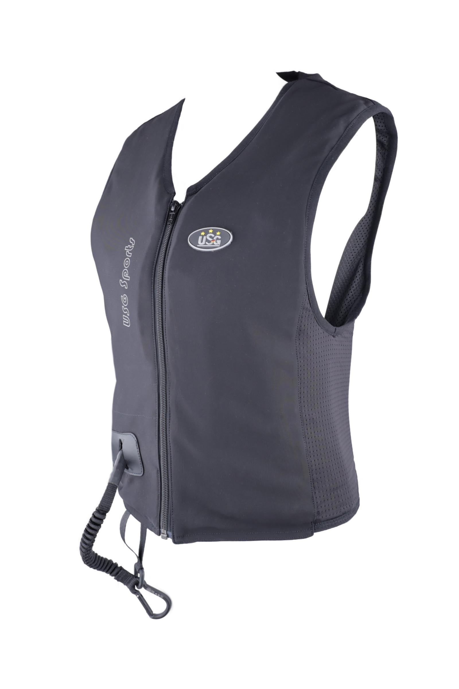 USG Aixplorer gilet airbag softshell con sistema EquiAirbag® (incl. cartuccia CO2 45 g & utensile) Attrezzatura di sicurezza