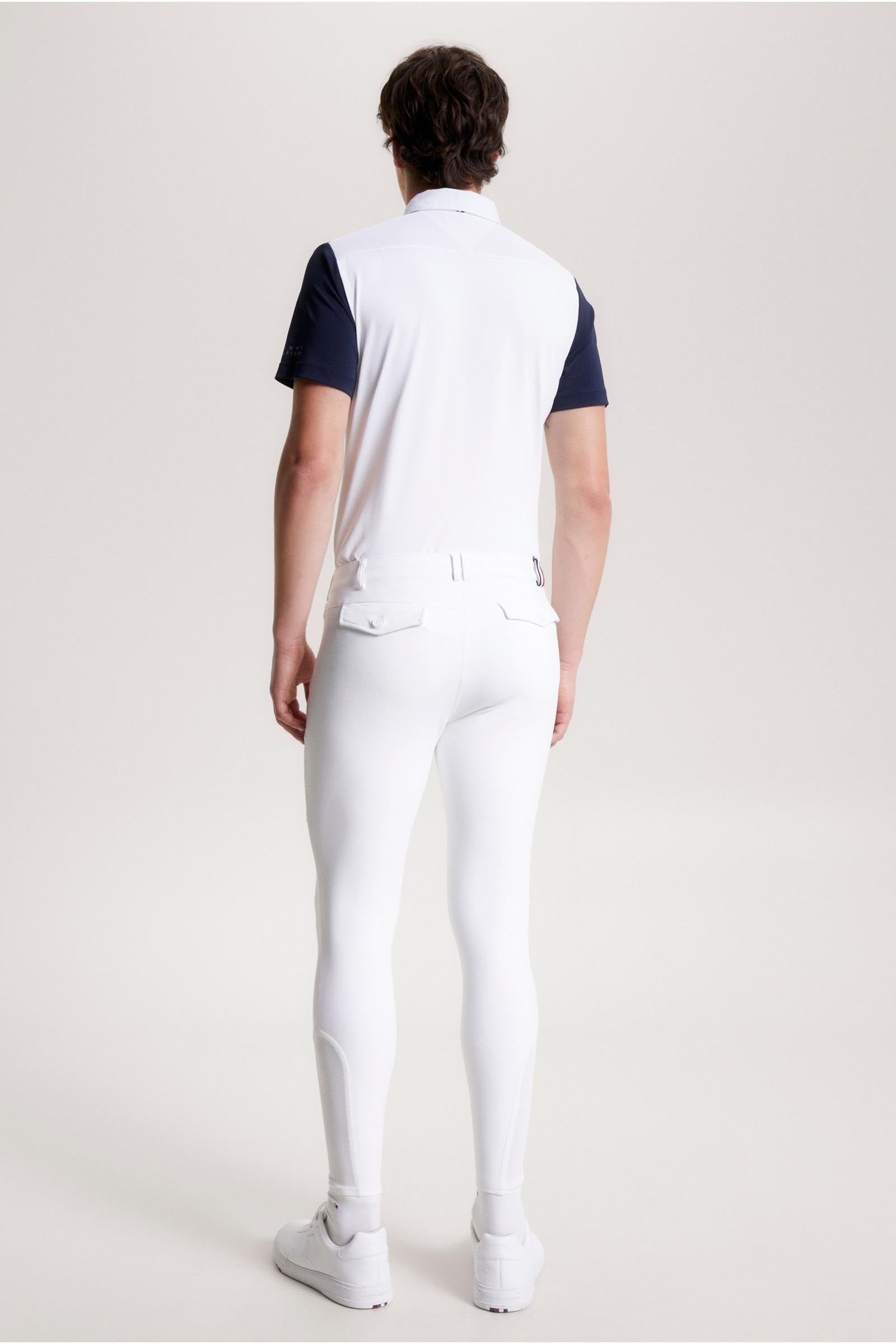 Tommy Hilfiger Equestrian Pro pantaloni da equitazione da uomo con grip al ginocchio Abbigliamento da uomo