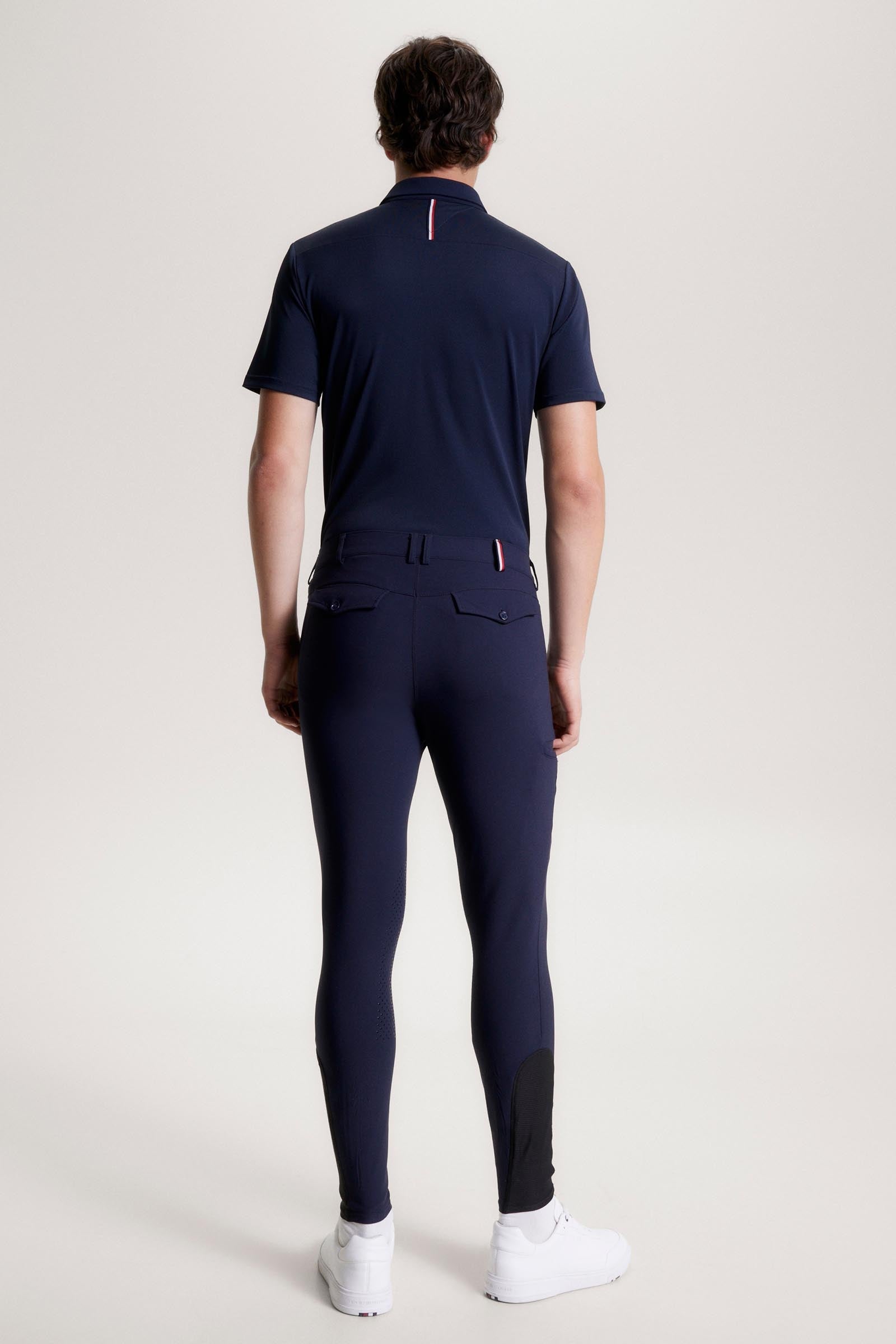 Tommy Hilfiger Equestrian Pro pantaloni da equitazione da uomo con grip al ginocchio Abbigliamento da uomo
