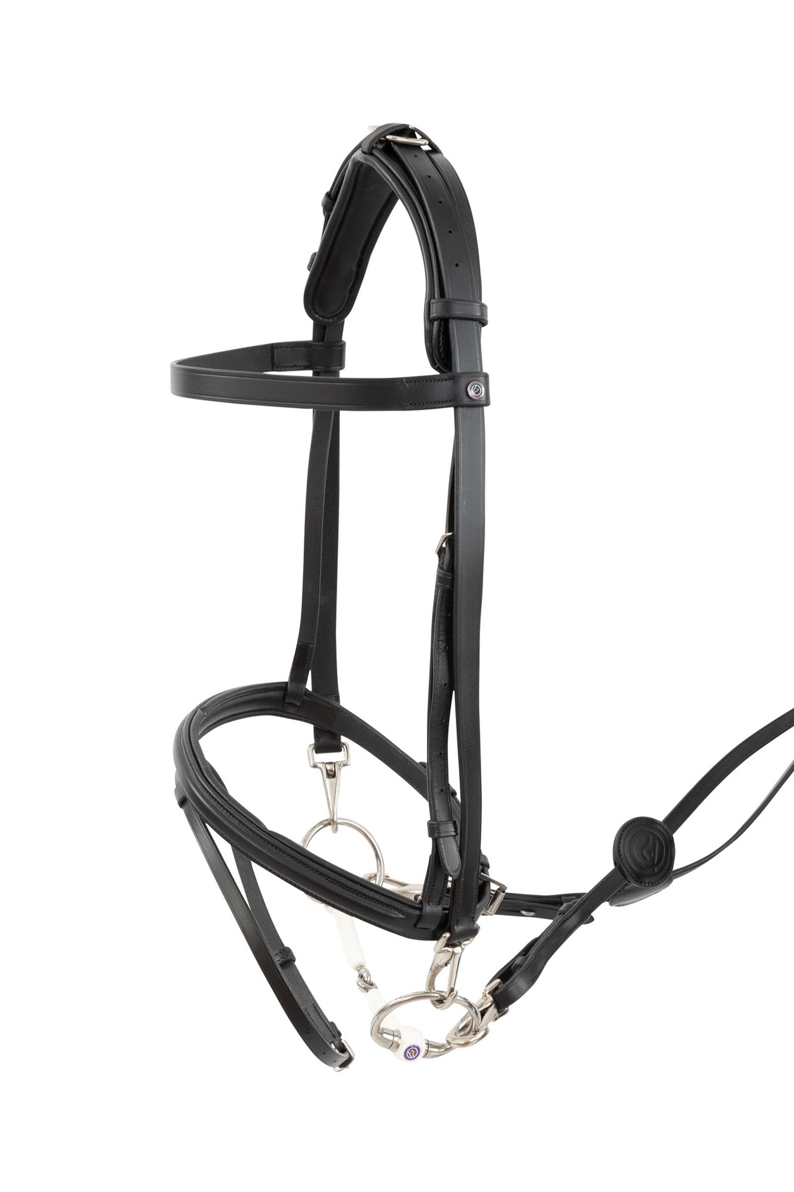 Trust Equestrian Hamburg Training Bridle W Padding & Rubber Reins Briglie & redini
