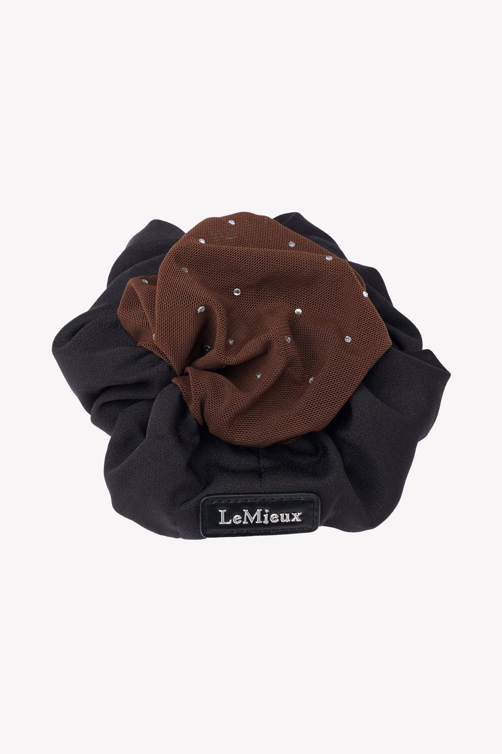 LeMieux elastico per capelli con cristalli e retina per capelli Abbigliamento da donna