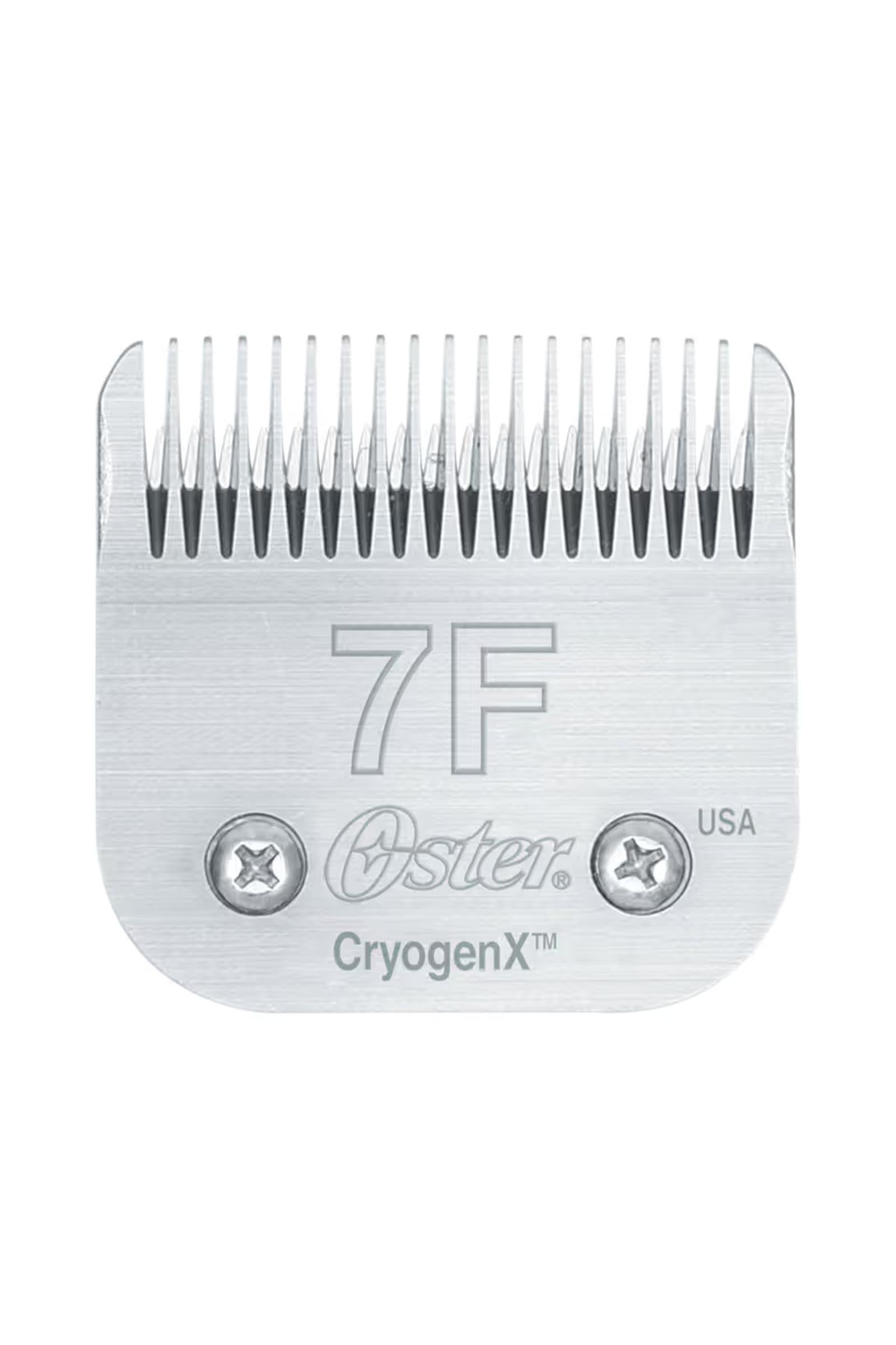 Oster Cryogen-X set di lame (testina di taglio n. 7F, lunghezza di taglio 3,2 mm) Ritaglio e finiture