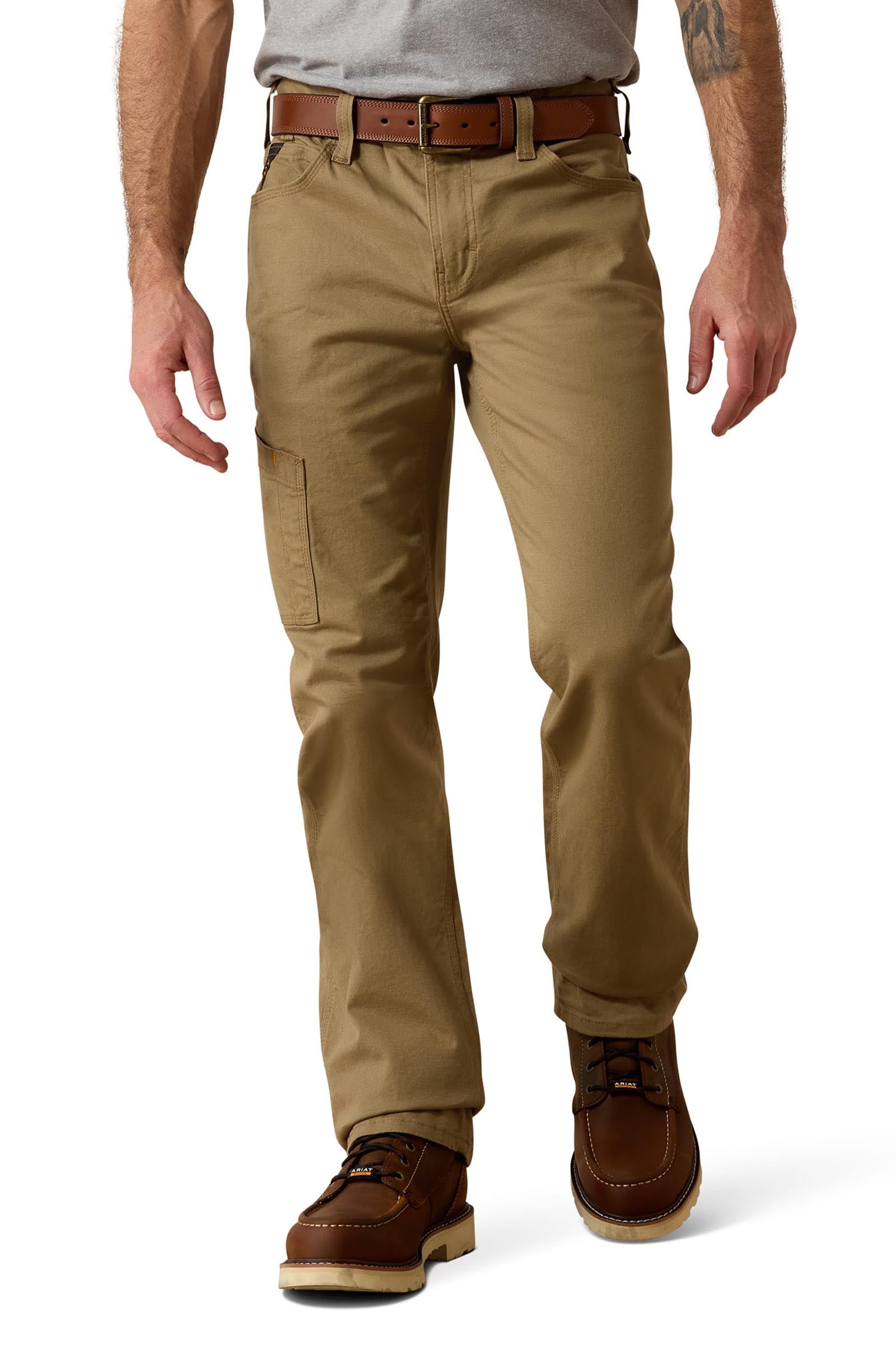 Ariat Rebar M7 Slim DuraStretch Made Tough Straight Pantaloni uomo a gamba dritta Abbigliamento da uomo