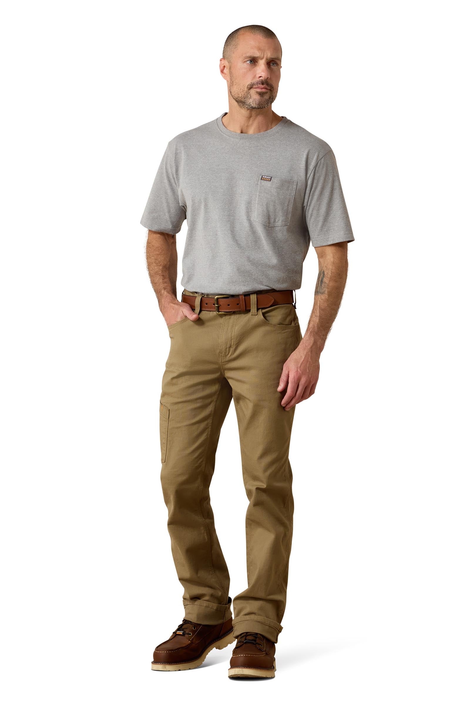 Ariat Rebar M7 Slim DuraStretch Made Tough Straight Men's Trouser Mens Riding Clothing