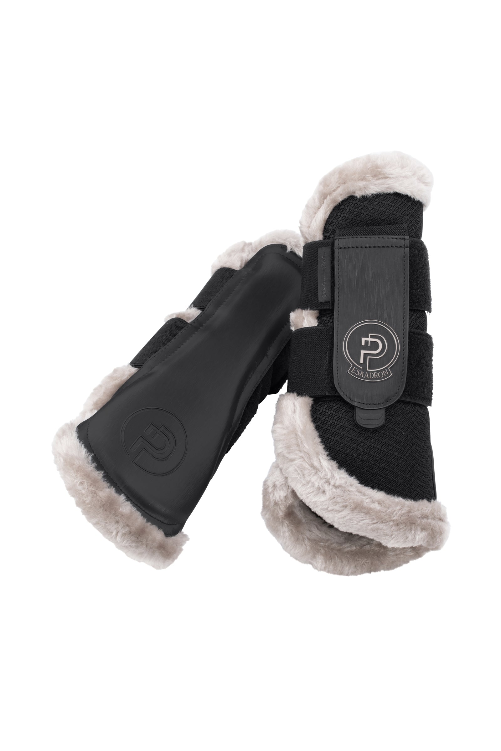 Eskadron Platinum 25 Mesh Stivaletti Tendini in Pelliccia Sintetica Leg Protection & Hoof Protection for Horses