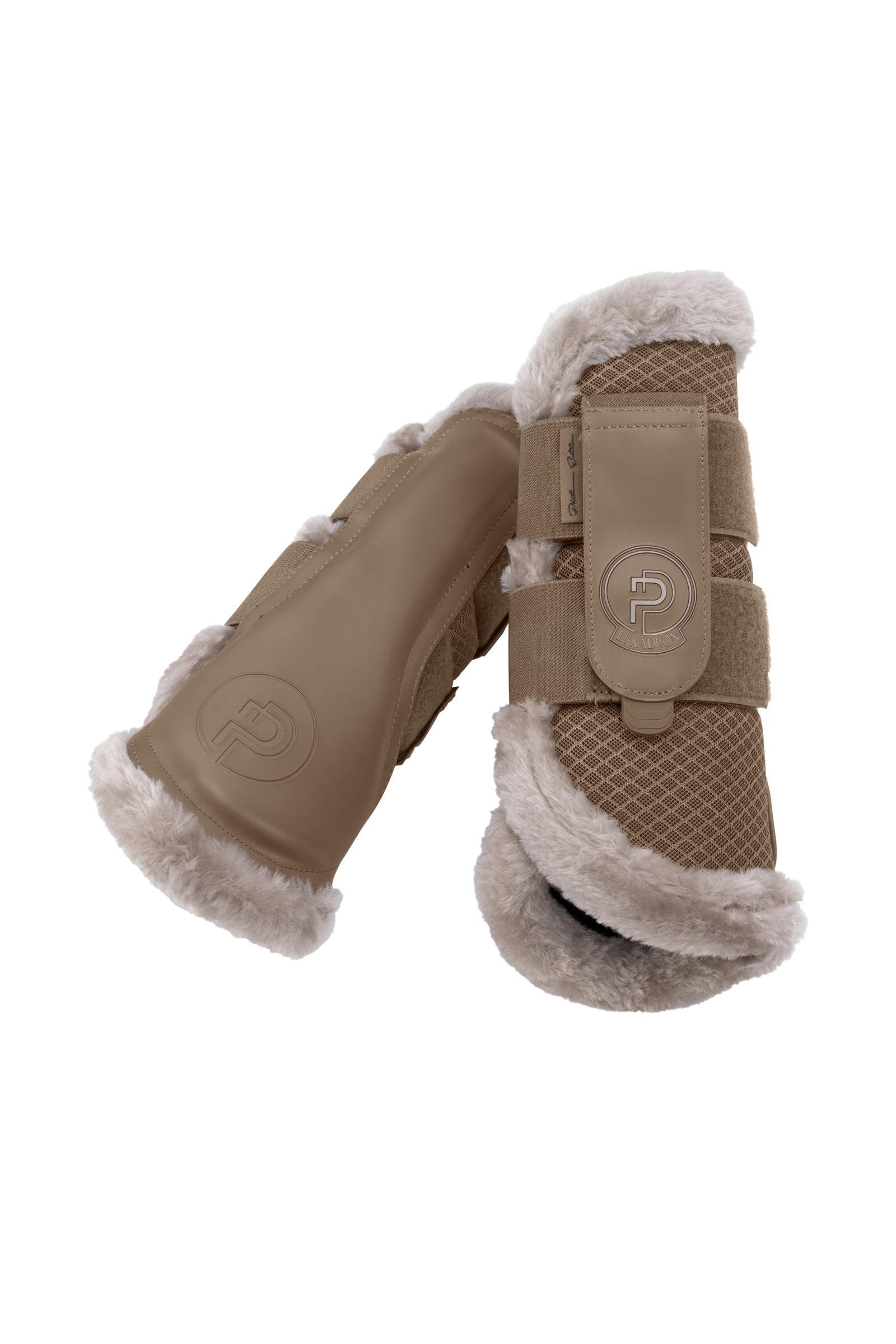 Eskadron Platinum 25 Mesh Stivaletti Tendini in Pelliccia Sintetica Leg Protection & Hoof Protection for Horses