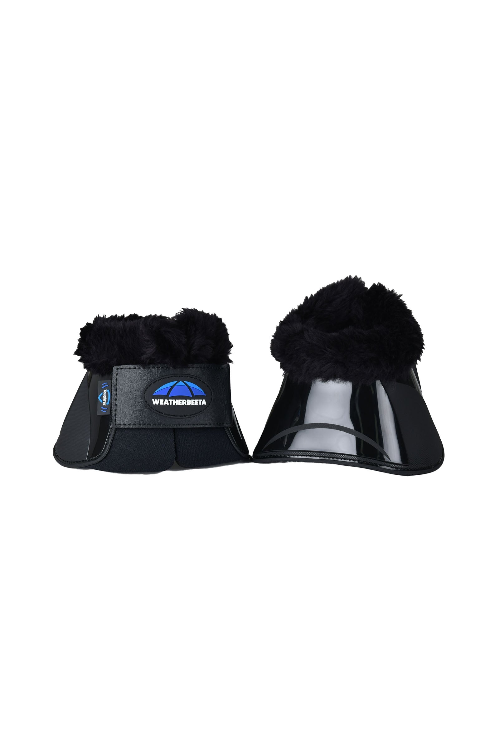 Weatherbeeta Tough-Tec Impact stinchiere con bordo in pile Leg Protection & Hoof Protection for Horses