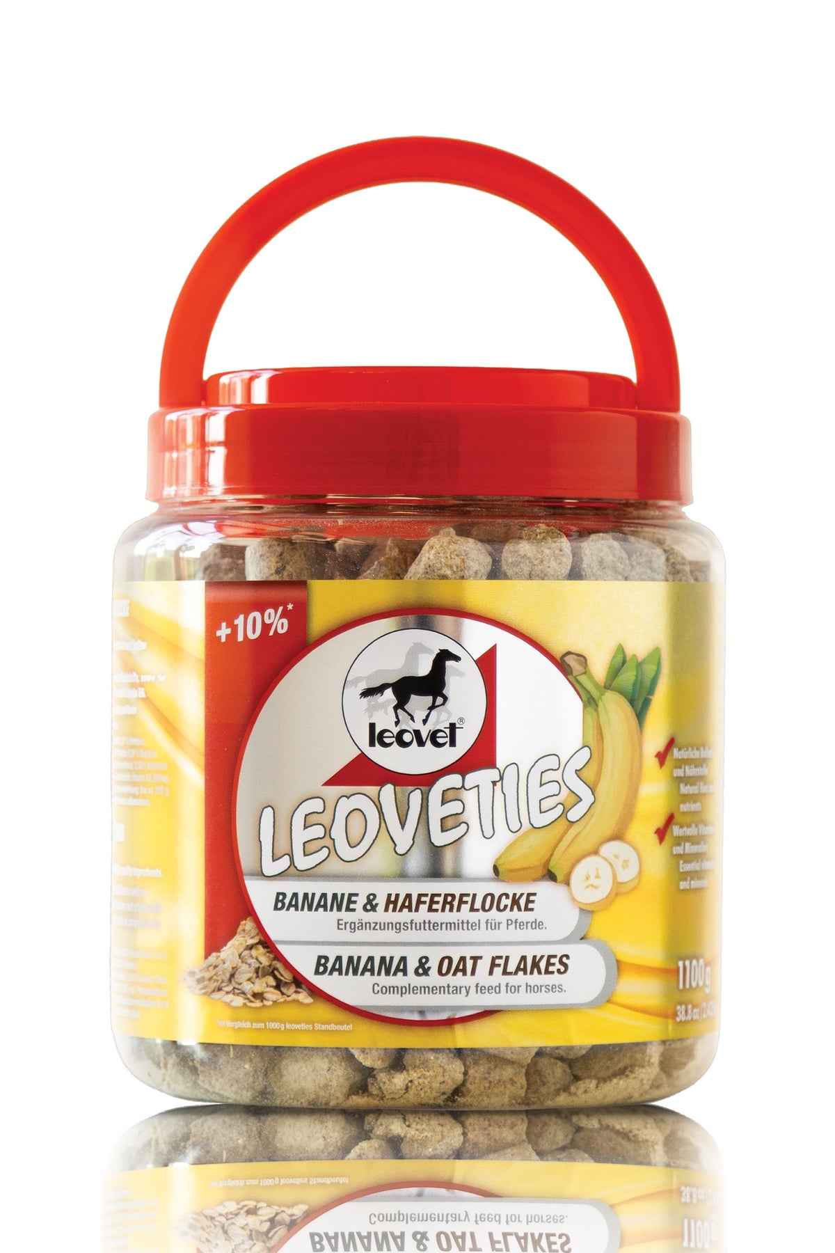 Leovet Leoveties Banana & Oat Flakes 1,1 kg Horse Feed & Nutrition